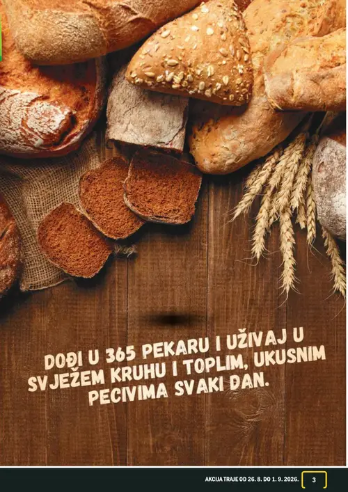 365 Market katalog — stranica 3 (vrijedi 26. 08. 2026.–01. 09. 2026.)