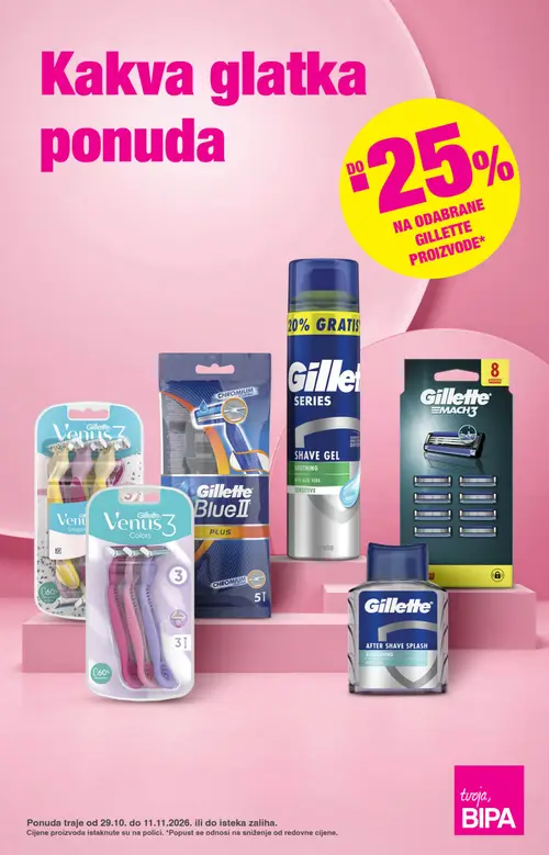 Bipa katalog — stranica 1 (vrijedi 29.10.–11.11.2026.)