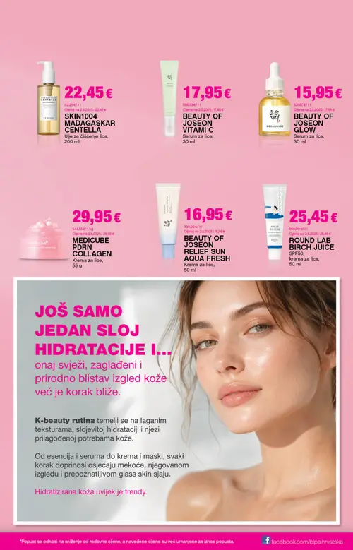 Bipa katalog — stranica 15: SKIN1004 MADAGASKAR CENTELLA Light Cleansing Oil, BEAUTY OF JOSEON VITAMI C Serum za lice, BEAUTY OF JOSEON GLOW Serum za lice, MEDICUBE PDRN COLLAGEN Krema za lice (vrijedi 03. 09. 2026.–16. 09. 2026.)