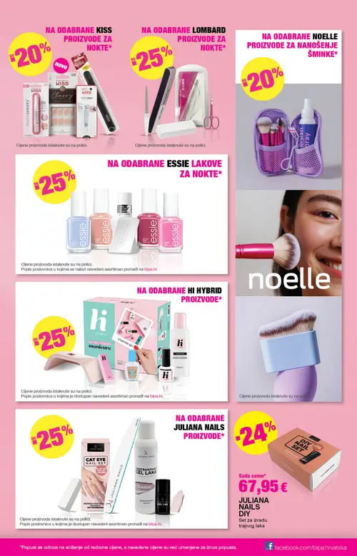 Bipa katalog — stranica 7: KISS lak za nokte, essie lak za nokte, essie lak za nokte, essie lak za nokte (vrijedi 03. 09. 2026.–16. 09. 2026.)