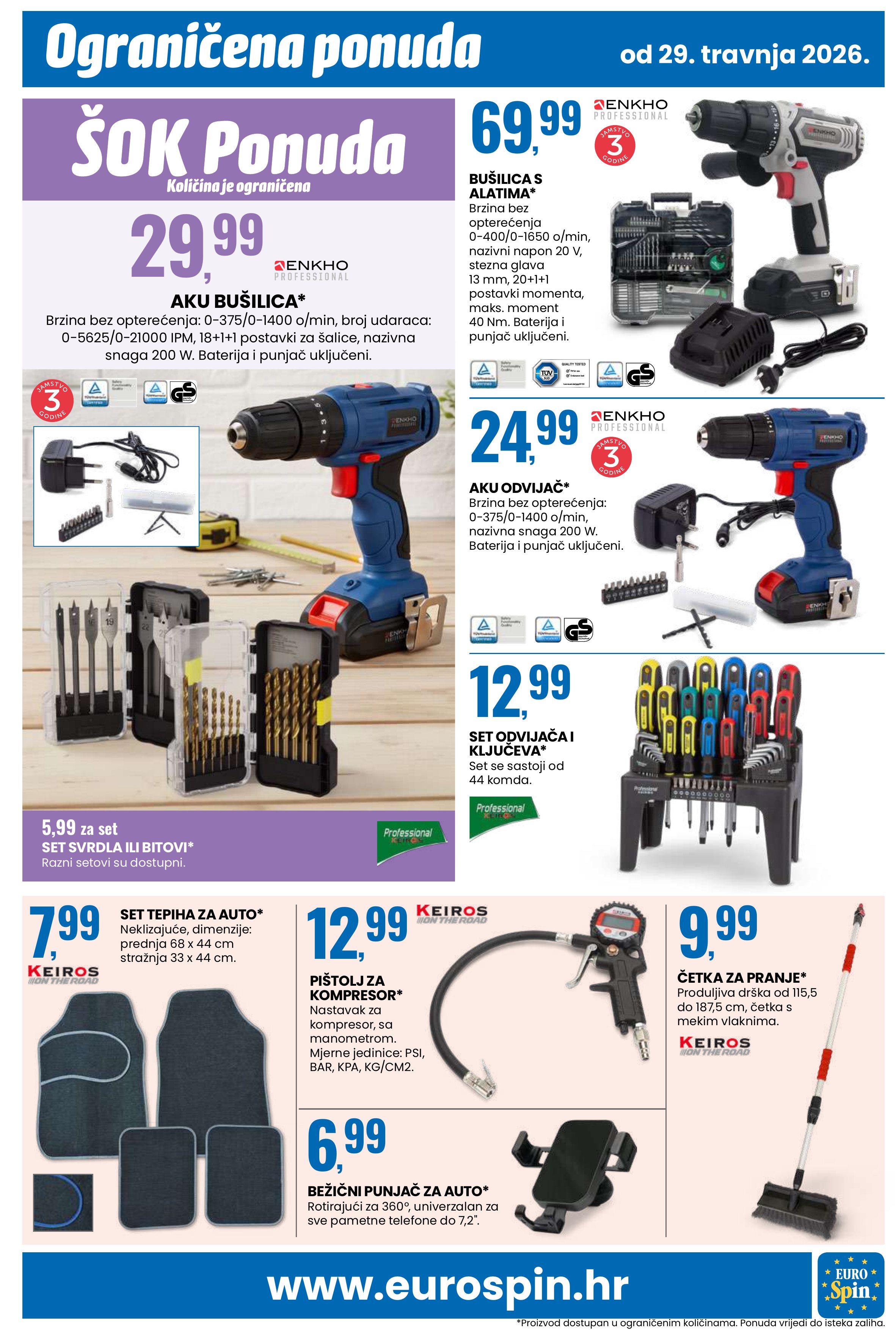 Eurospin katalog — stranica 13 (vrijedi 29. 04. 2026.–05. 05. 2026.)