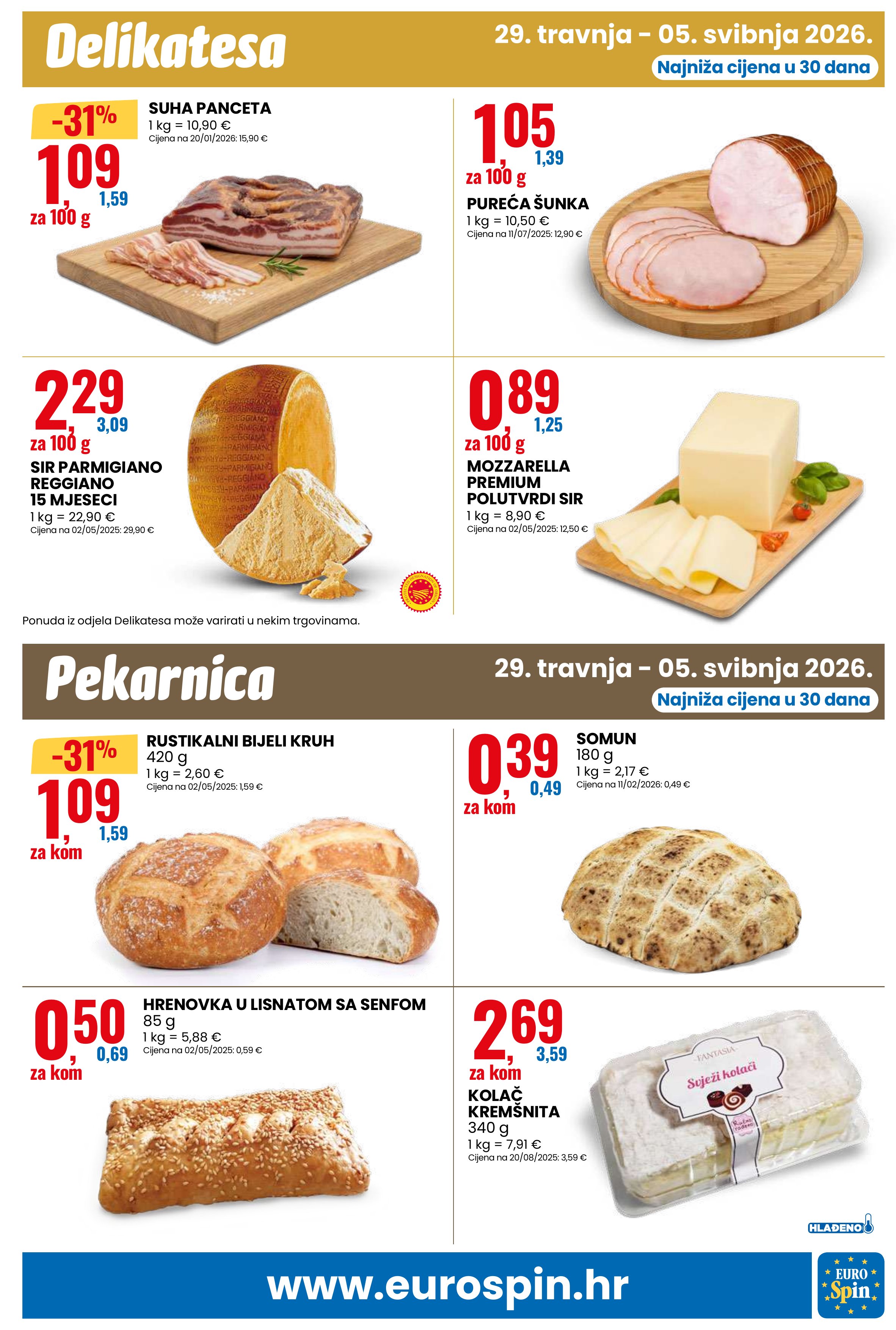 Eurospin katalog — stranica 7 (vrijedi 29. 04. 2026.–05. 05. 2026.)