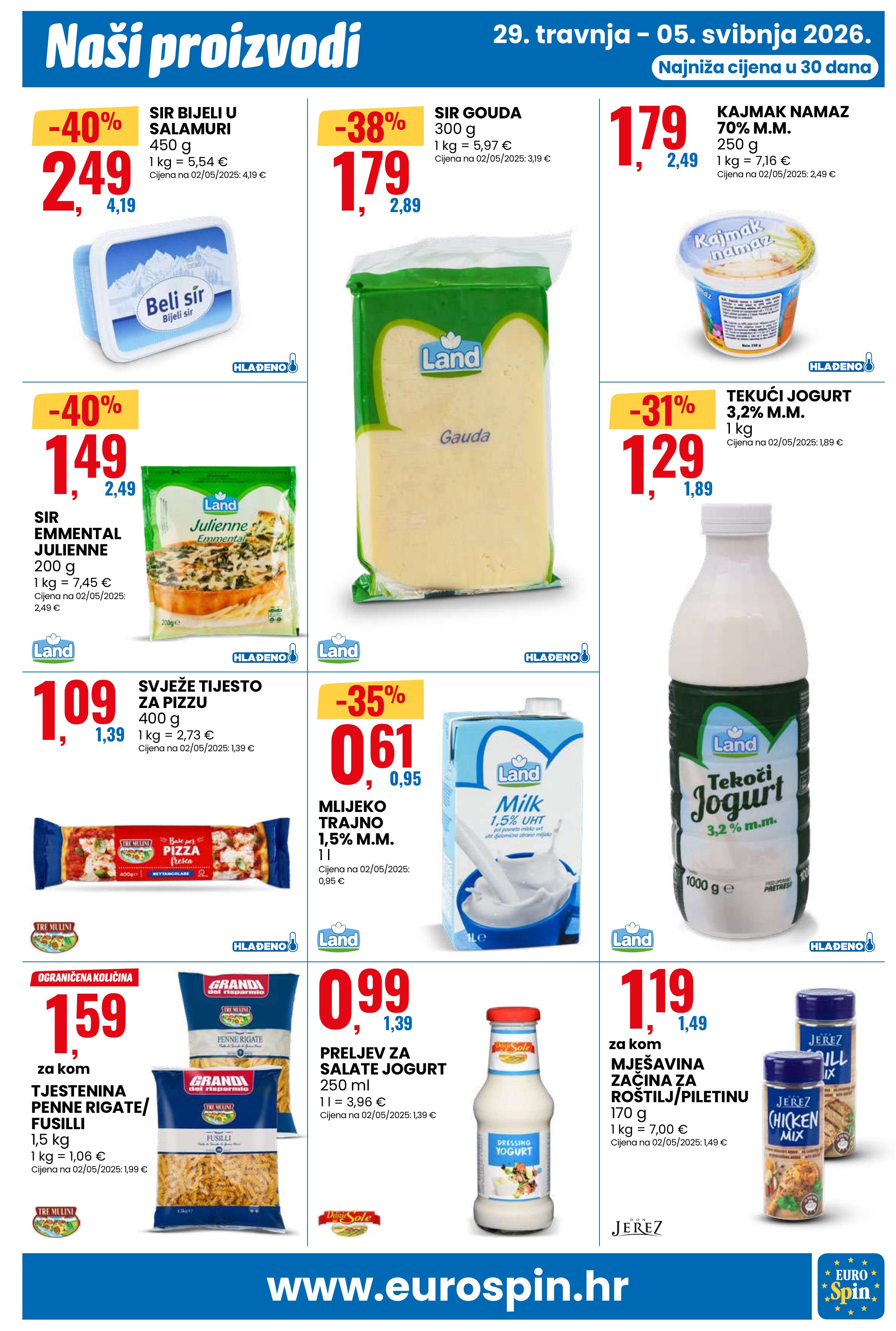 Eurospin katalog — stranica 9 (vrijedi 29. 04. 2026.–05. 05. 2026.)