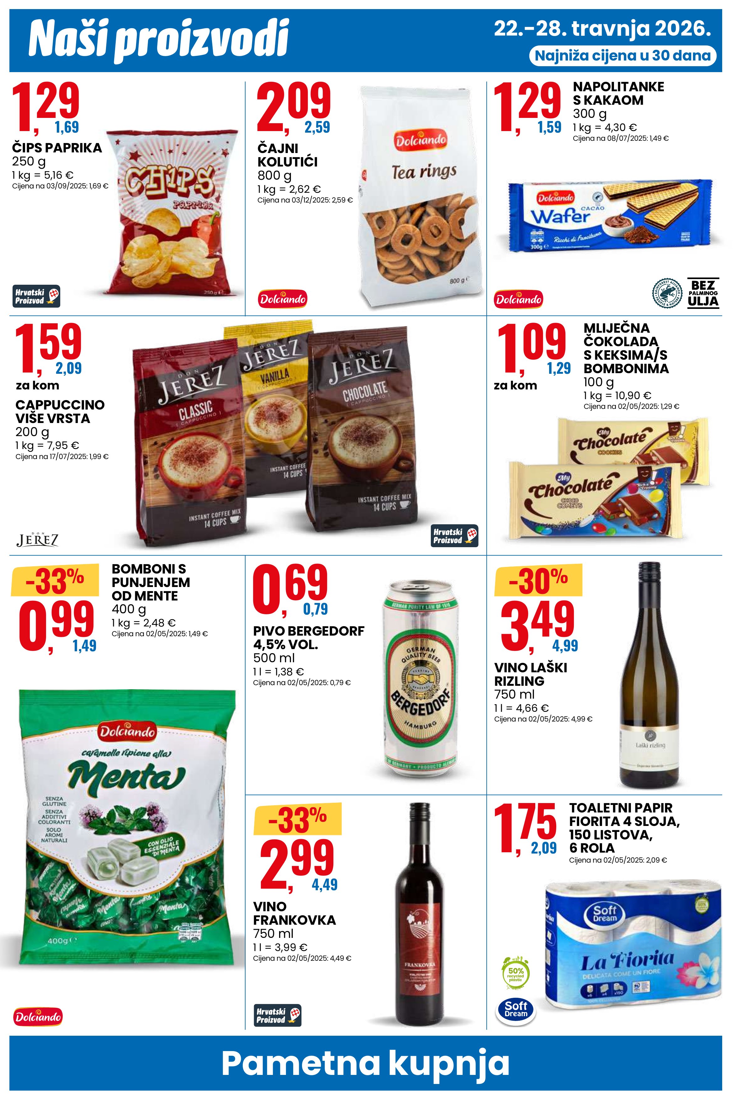 Eurospin katalog — stranica 12 (vrijedi 22. 04. 2026.–28. 04. 2026.)