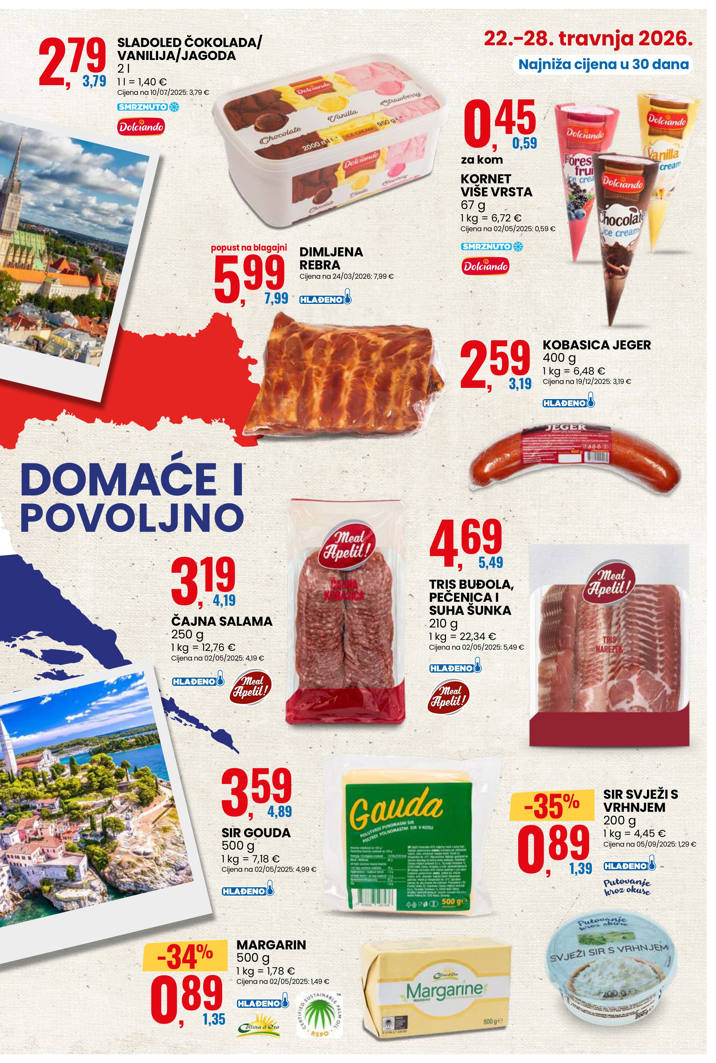 Eurospin katalog — stranica 3 (vrijedi 22. 04. 2026.–28. 04. 2026.)