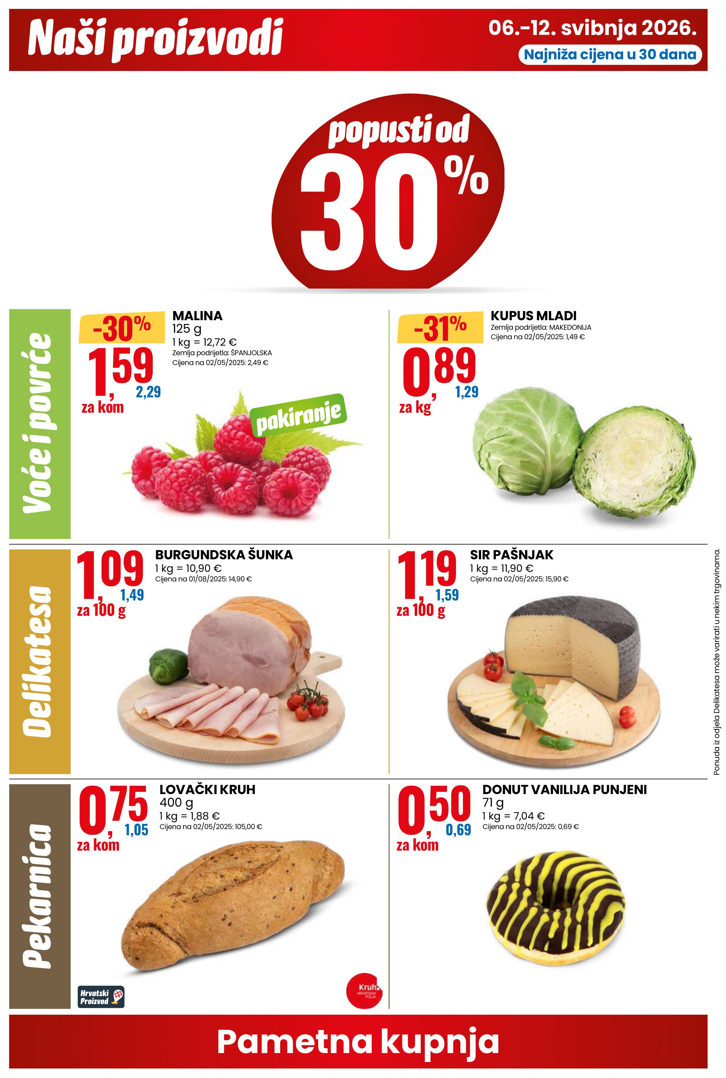 Eurospin katalog — stranica 2 (vrijedi 06. 05. 2026.–12. 05. 2026.)