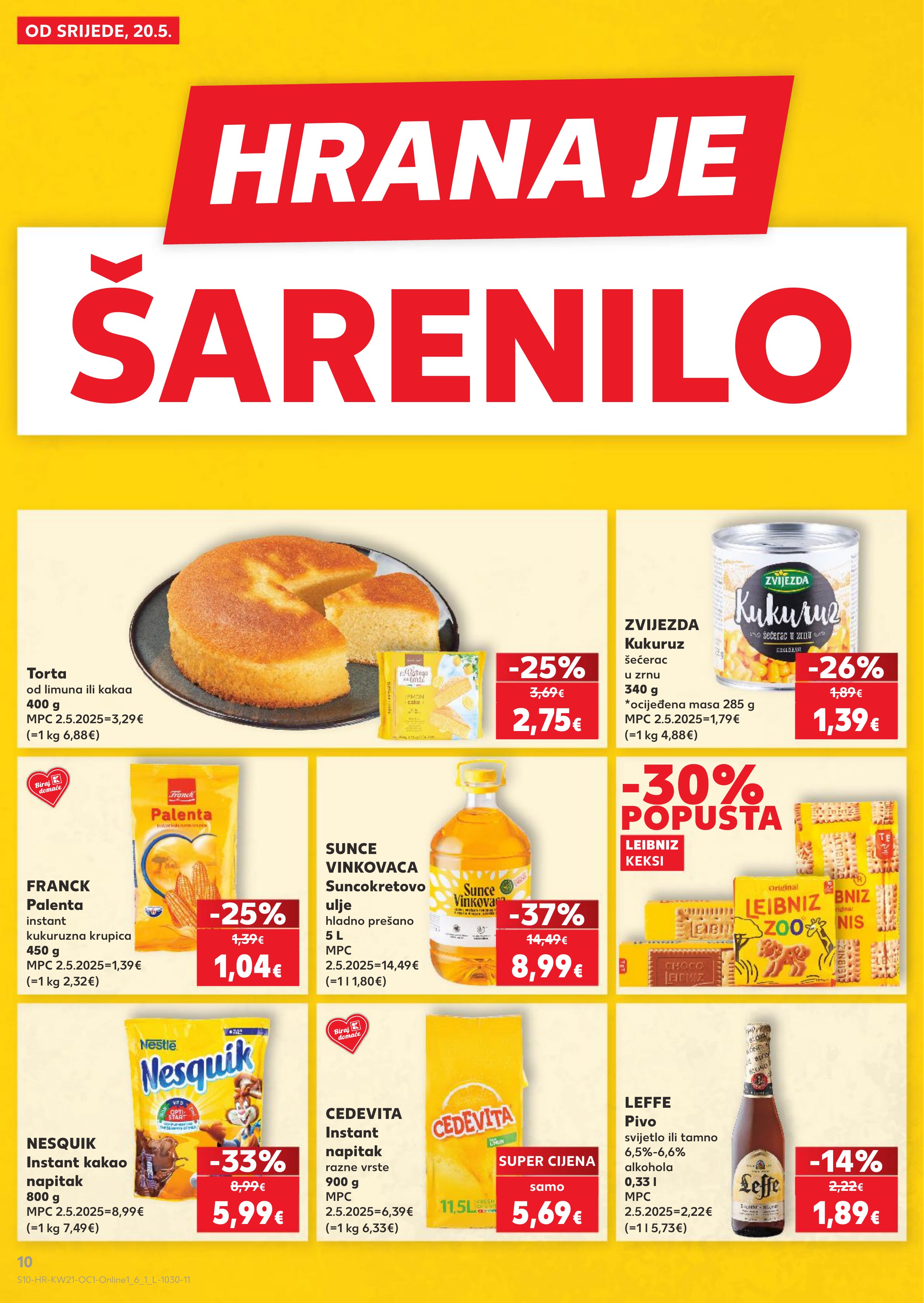 Kaufland katalog — stranica 10 (vrijedi 20. 05. 2026.–26. 05. 2026.)