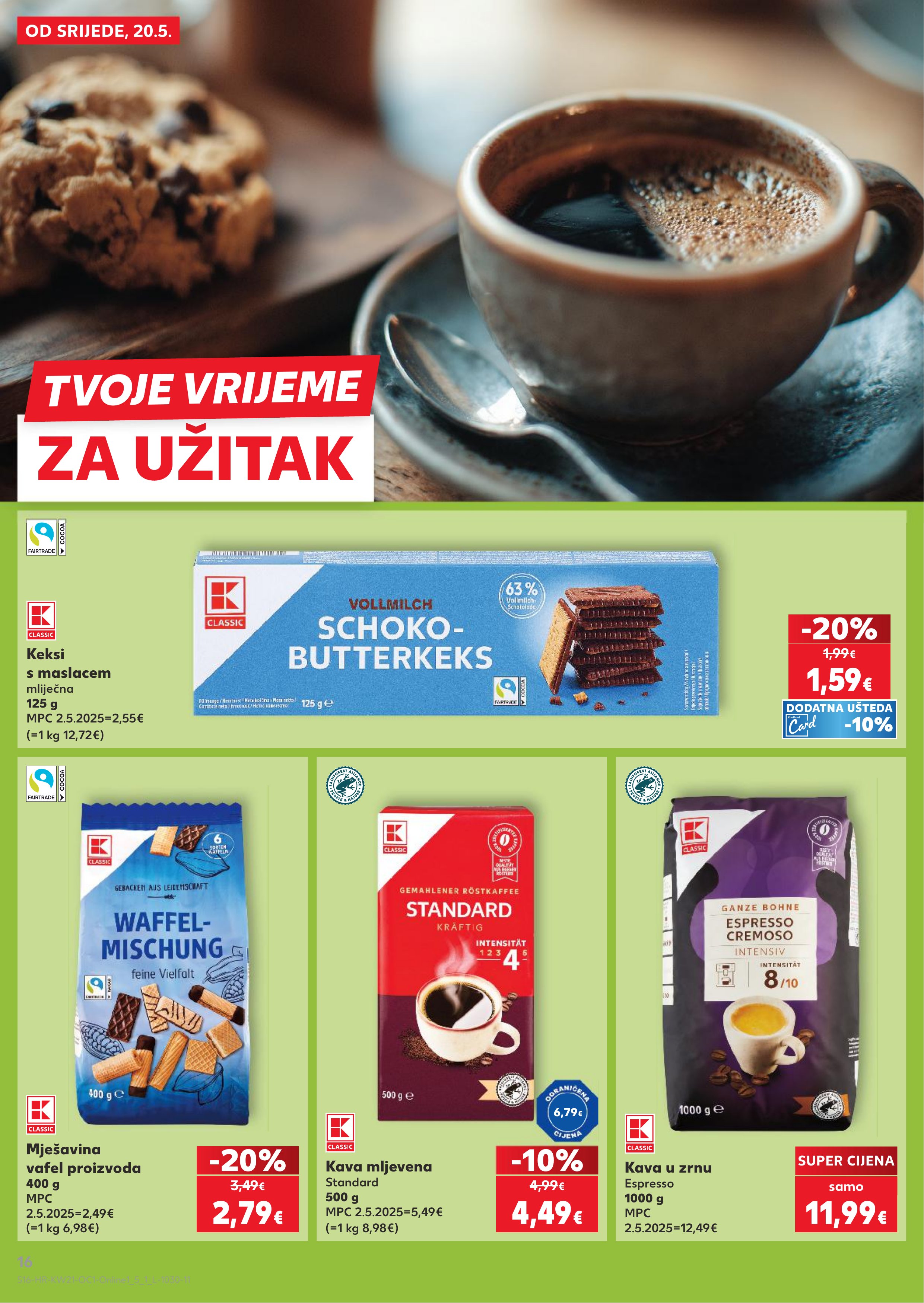 Kaufland katalog — stranica 16 (vrijedi 20. 05. 2026.–26. 05. 2026.)