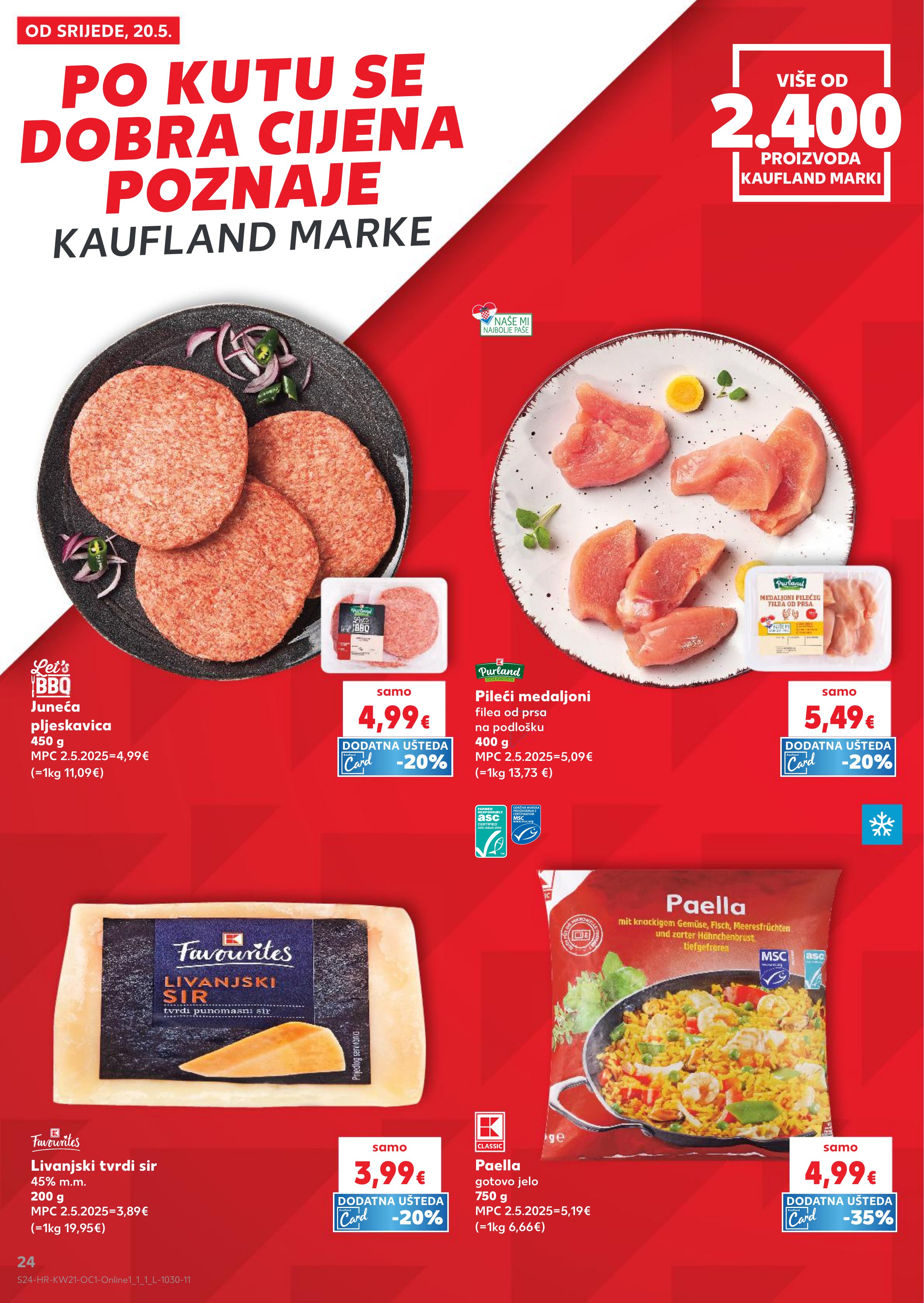 Kaufland katalog — stranica 24 (vrijedi 20. 05. 2026.–26. 05. 2026.)