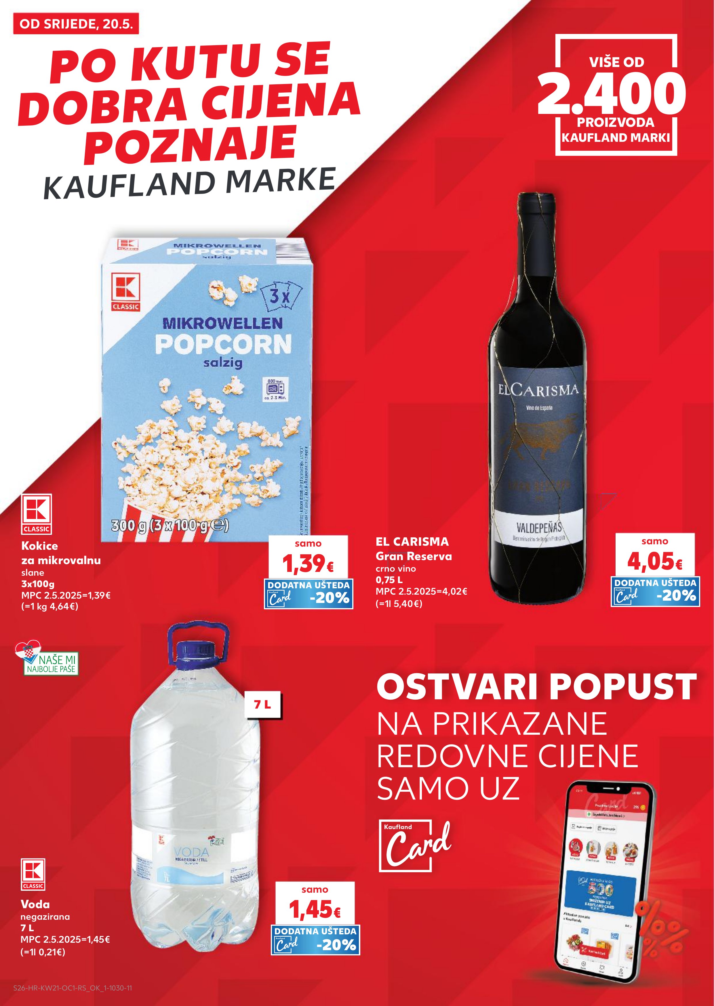 Kaufland katalog — stranica 26 (vrijedi 20. 05. 2026.–26. 05. 2026.)