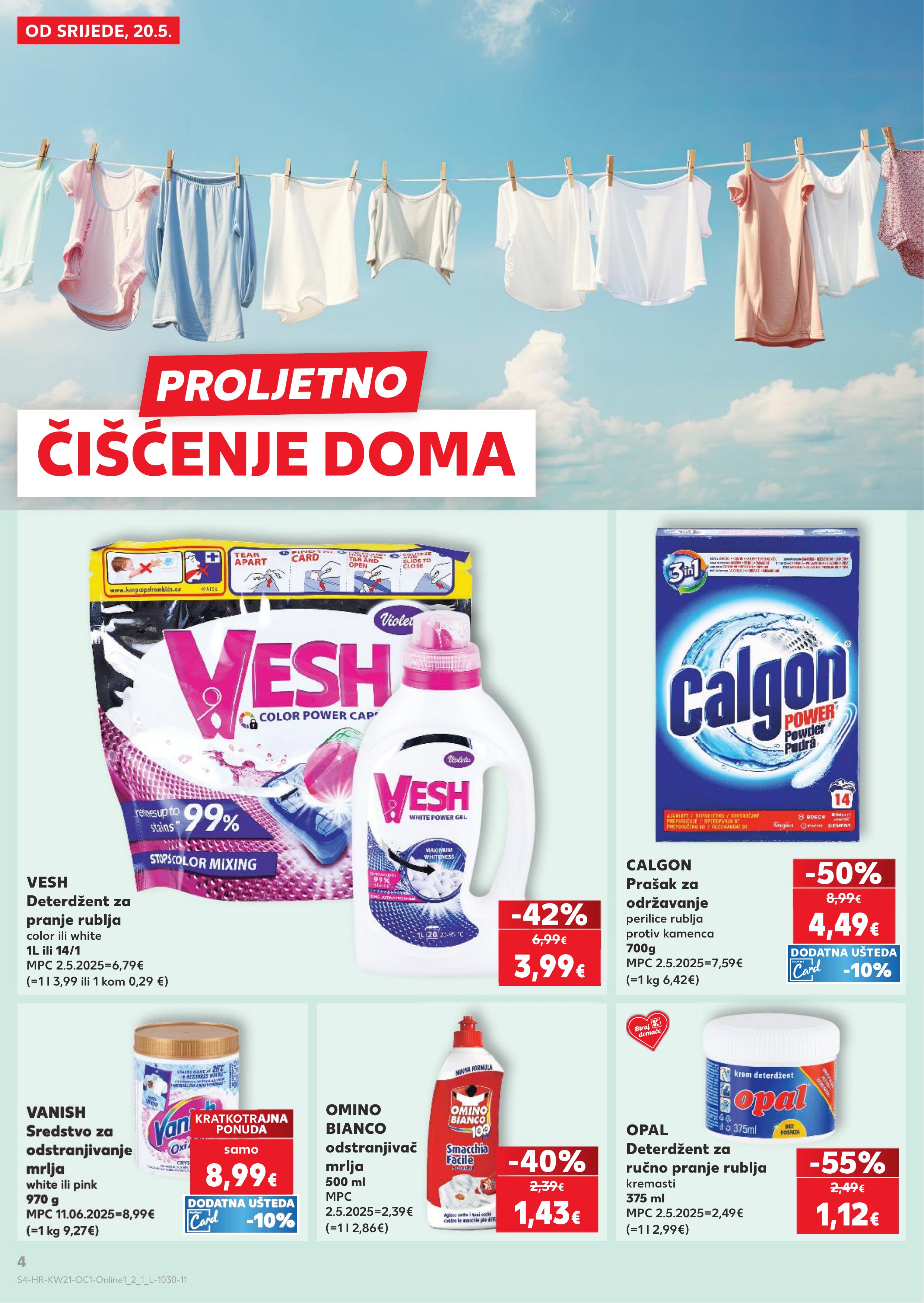 Kaufland katalog — stranica 4 (vrijedi 20. 05. 2026.–26. 05. 2026.)