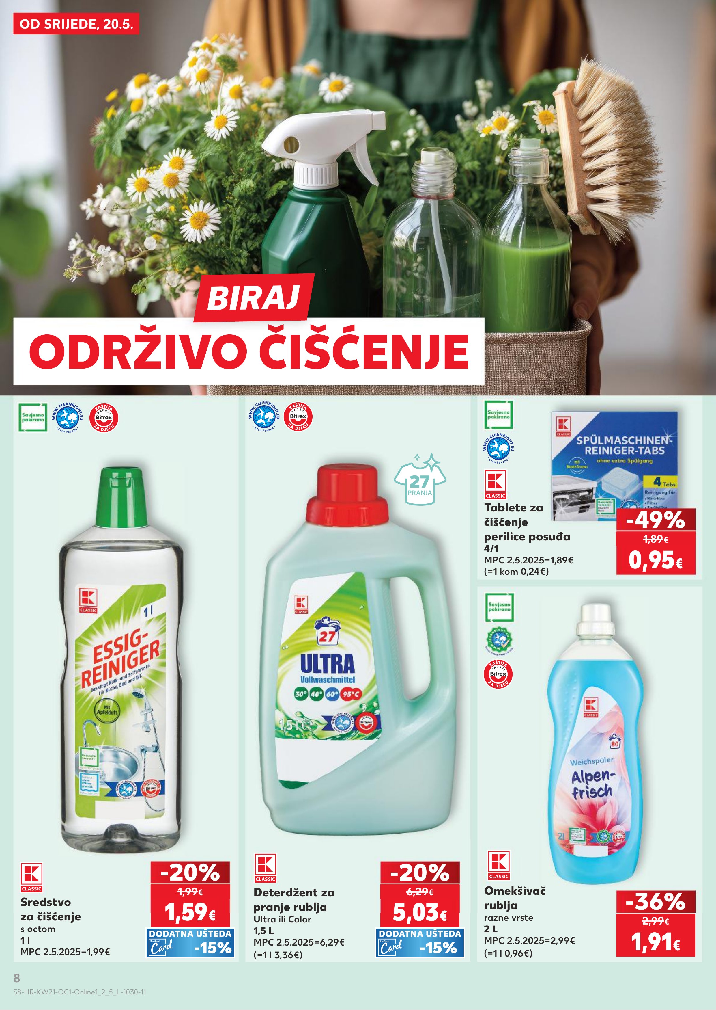 Kaufland katalog — stranica 8 (vrijedi 20. 05. 2026.–26. 05. 2026.)