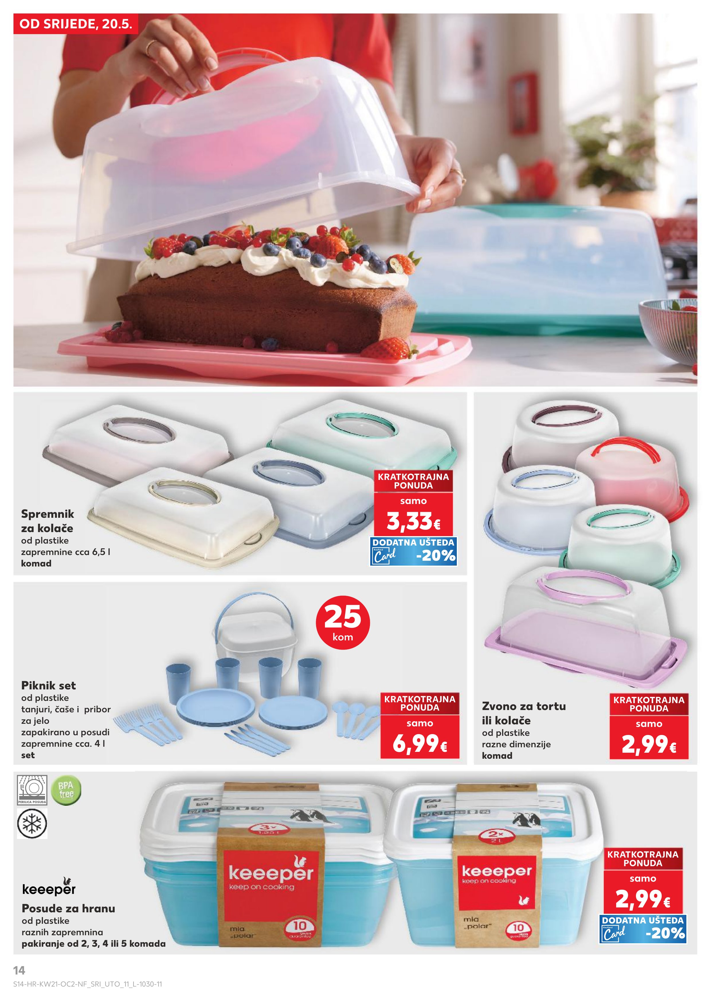 Kaufland katalog — stranica 14 (vrijedi 20. 05. 2026.–26. 05. 2026.)