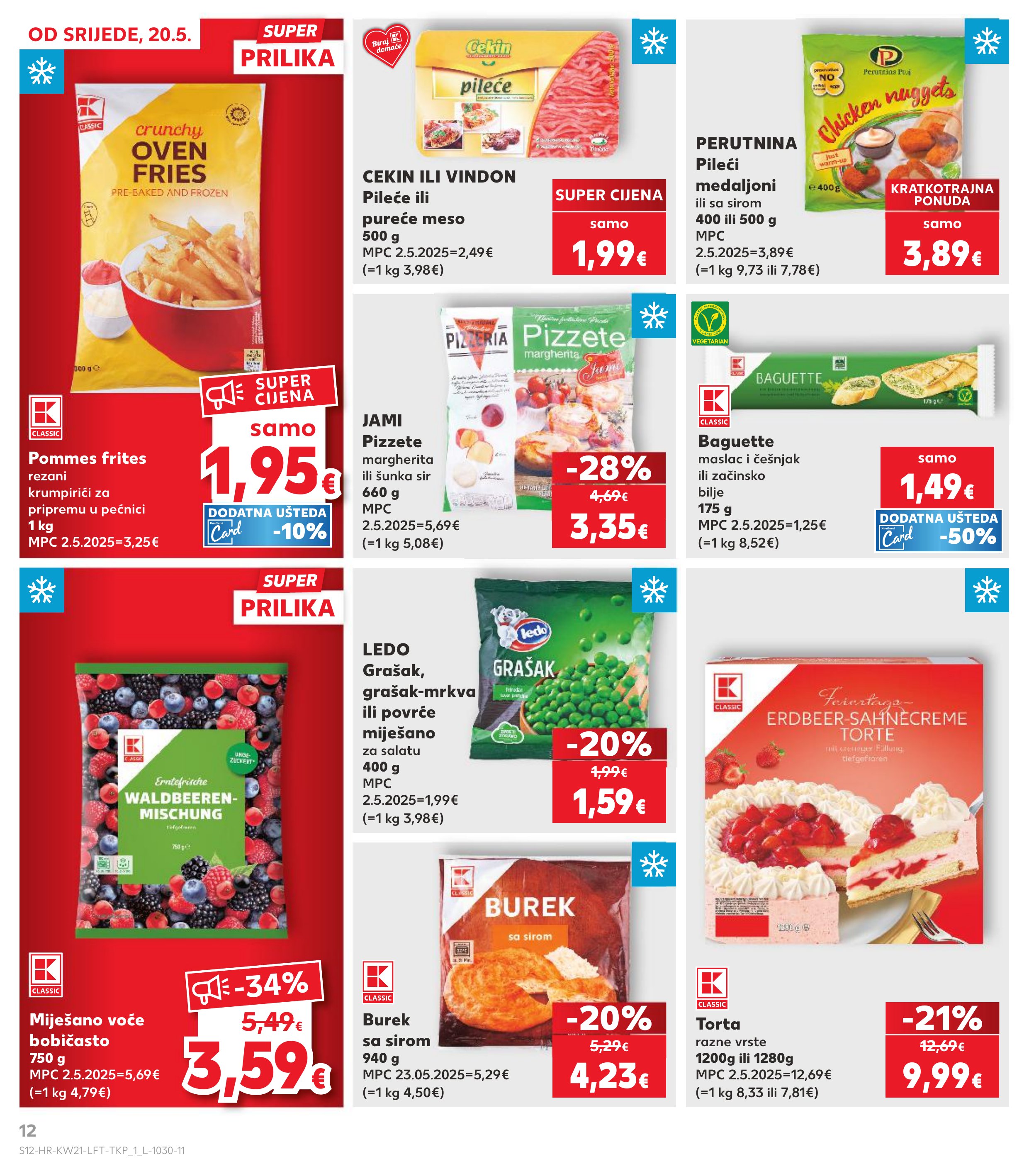 Kaufland katalog — stranica 12 (vrijedi 20. 05. 2026.–26. 05. 2026.)