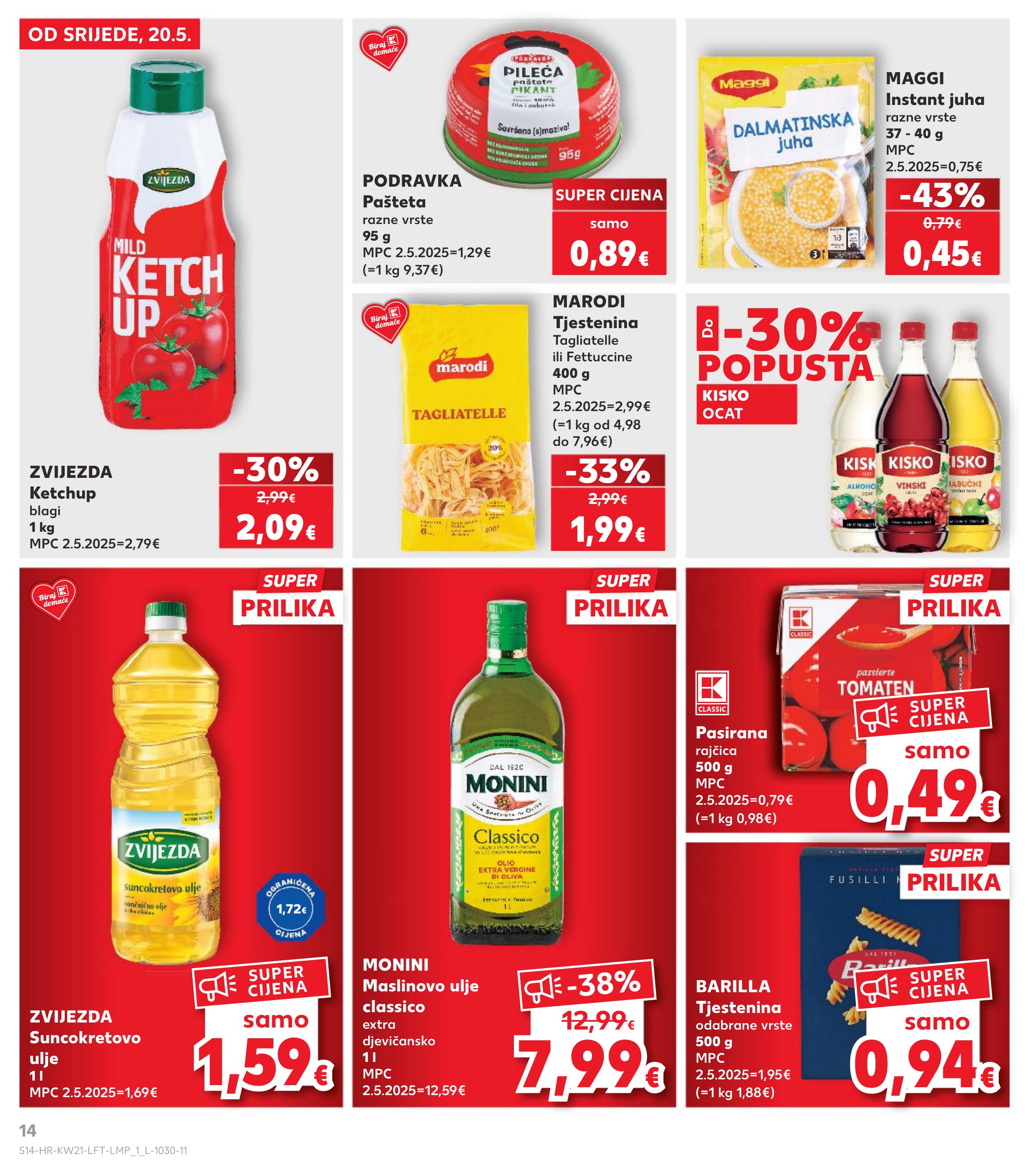 Kaufland katalog — stranica 14 (vrijedi 20. 05. 2026.–26. 05. 2026.)