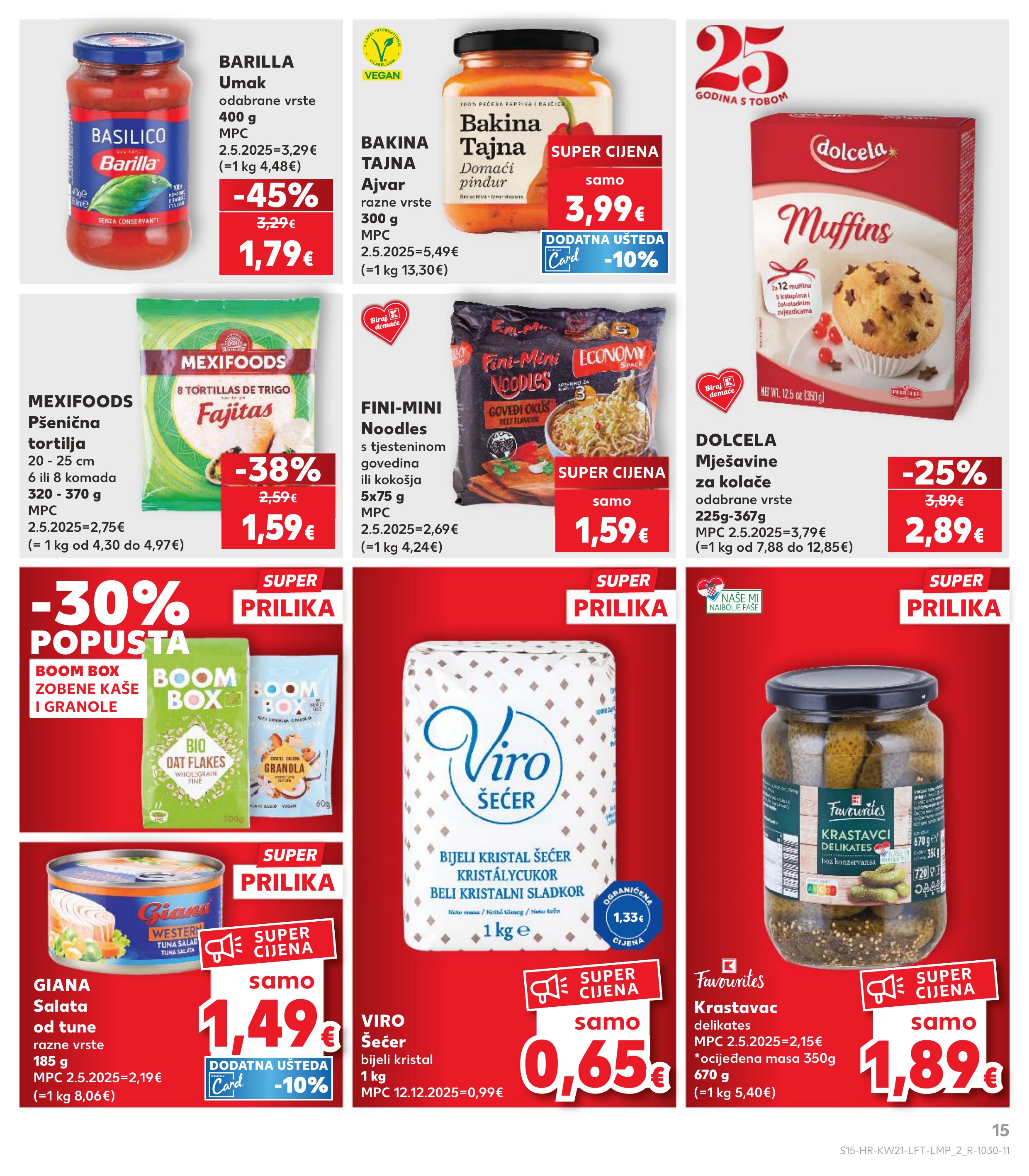 Kaufland katalog — stranica 15 (vrijedi 20. 05. 2026.–26. 05. 2026.)