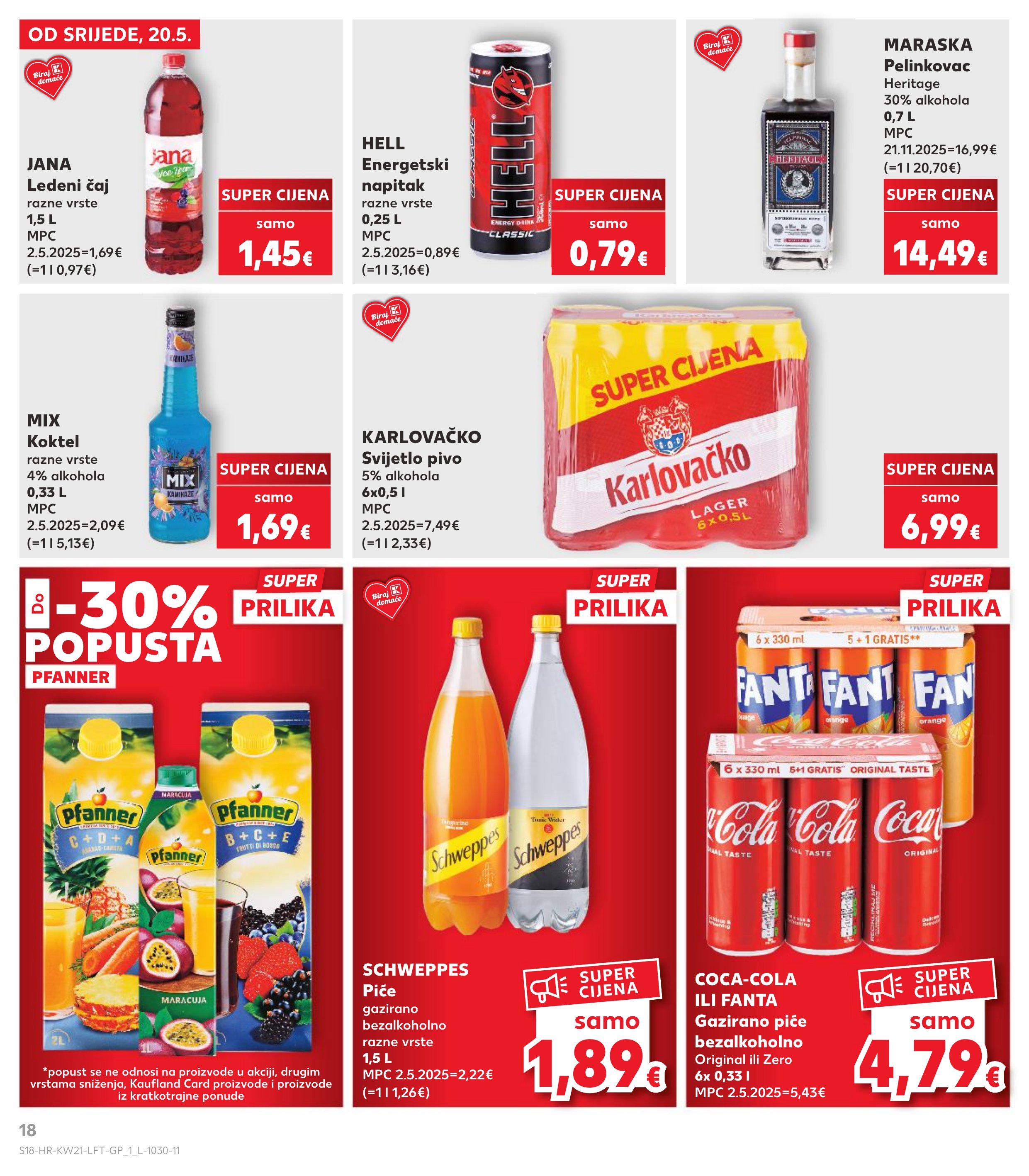 Kaufland katalog — stranica 18 (vrijedi 20. 05. 2026.–26. 05. 2026.)