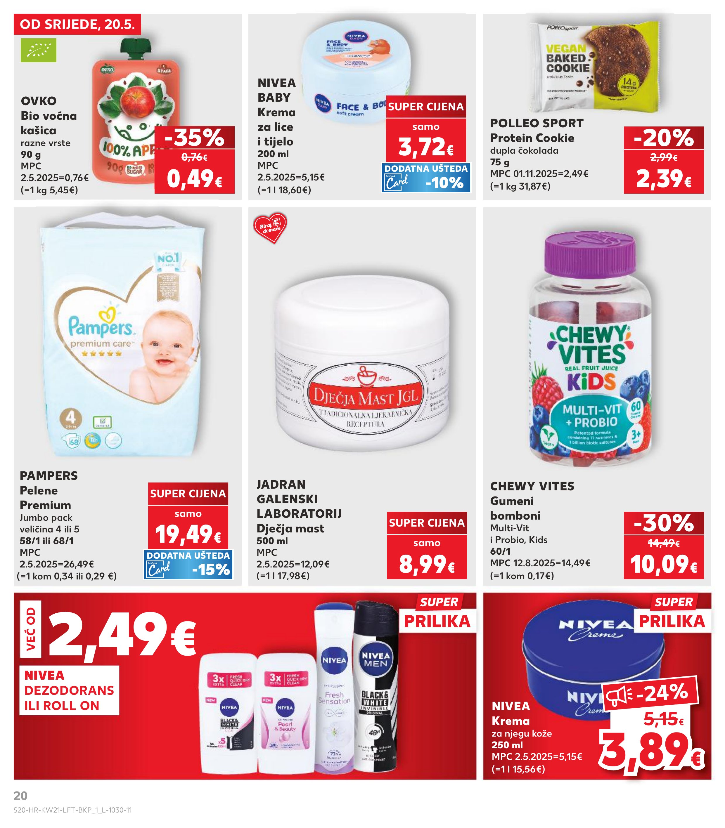Kaufland katalog — stranica 20 (vrijedi 20. 05. 2026.–26. 05. 2026.)