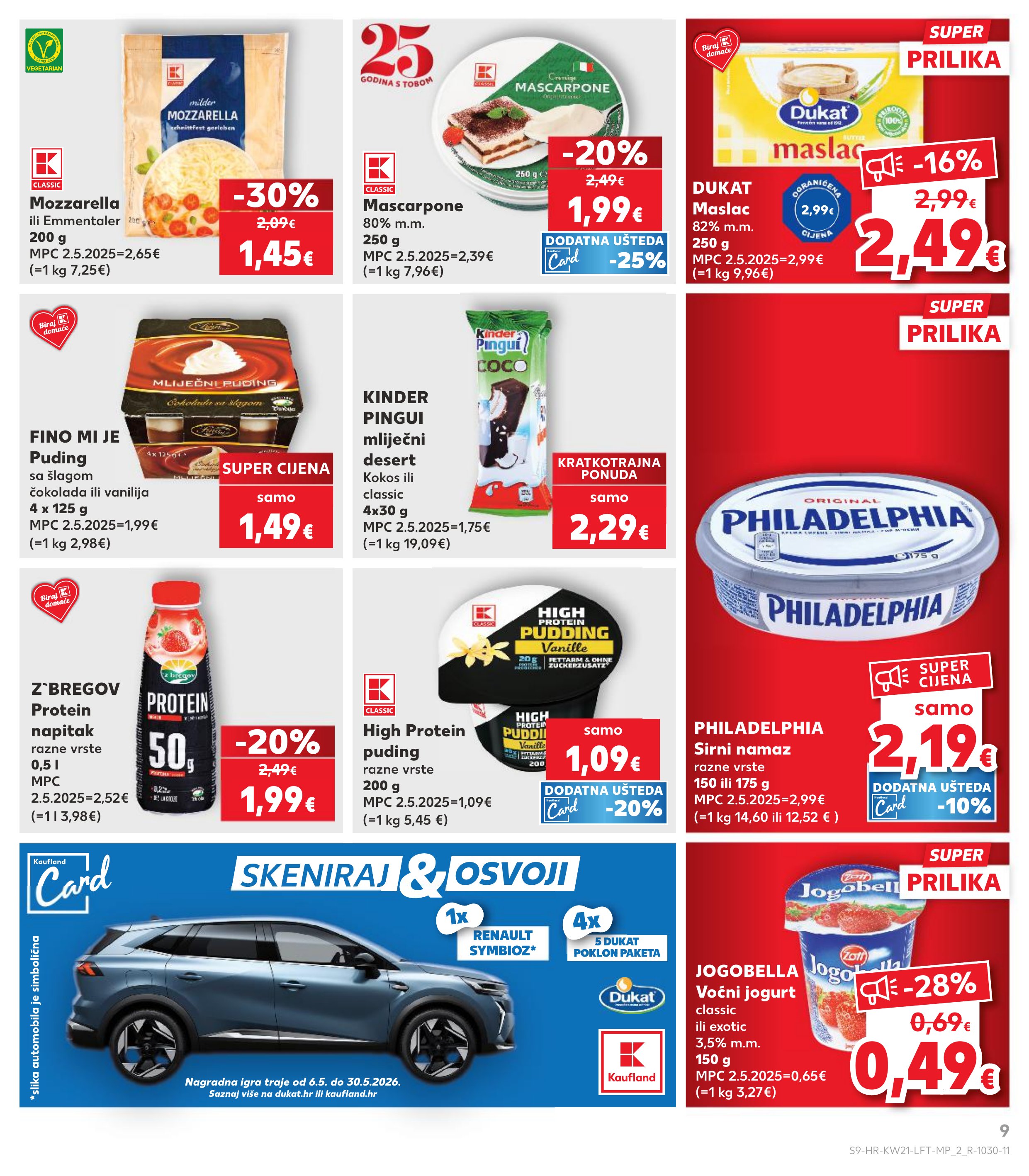 Kaufland katalog — stranica 9 (vrijedi 20. 05. 2026.–26. 05. 2026.)