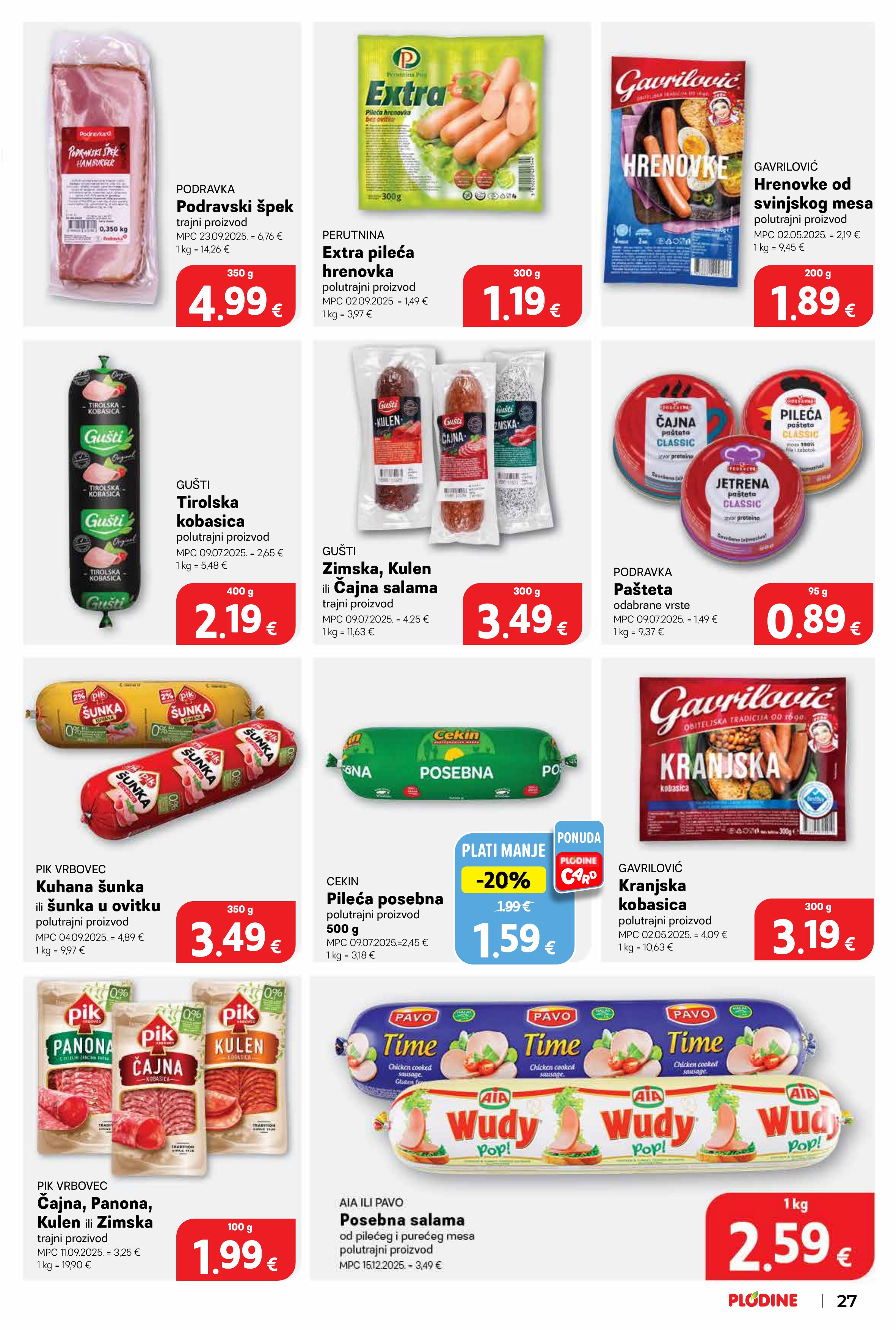 Plodine katalog — stranica 27 (vrijedi 22. 04. 2026.–28. 04. 2026.)