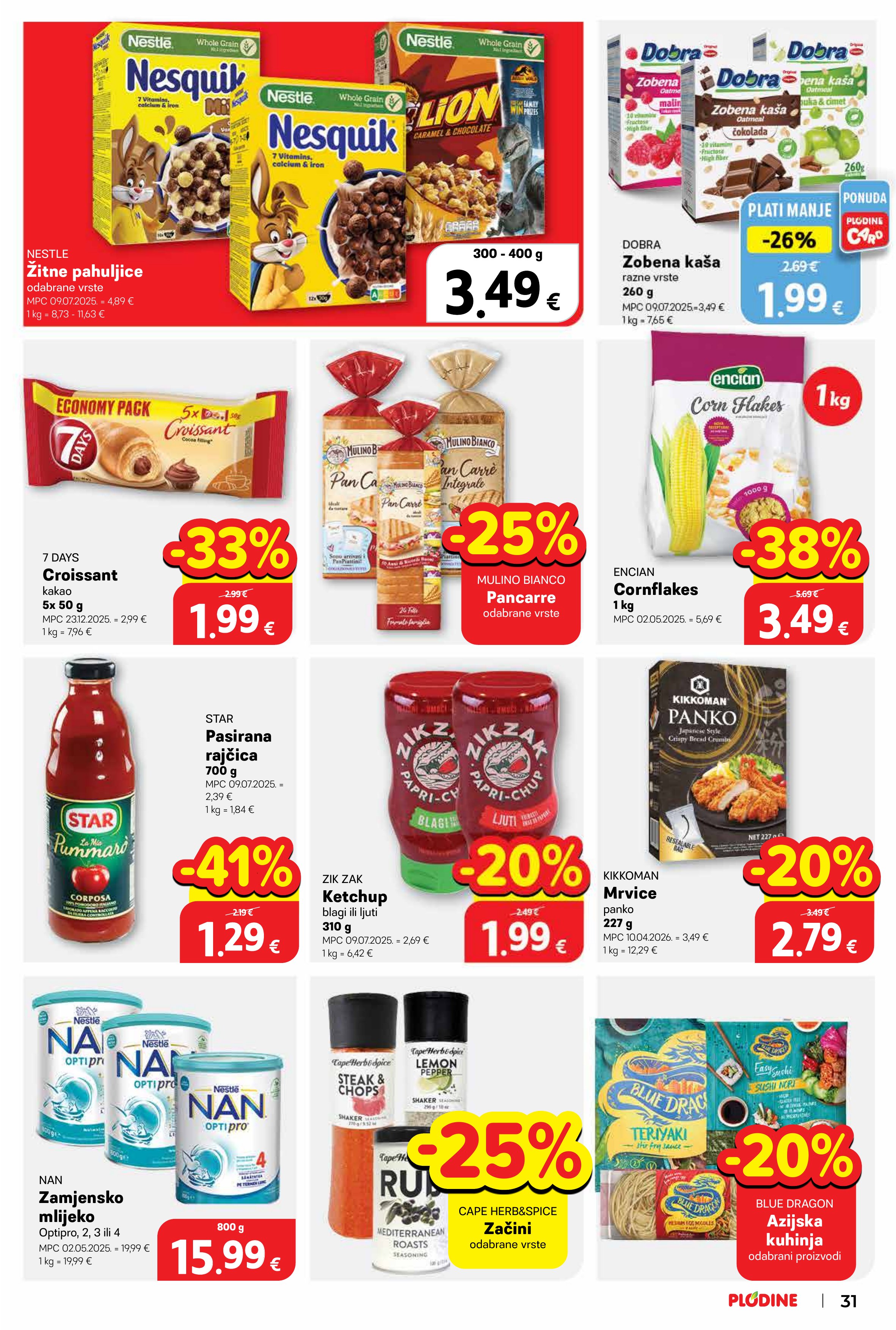 Plodine katalog — stranica 31 (vrijedi 22. 04. 2026.–28. 04. 2026.)