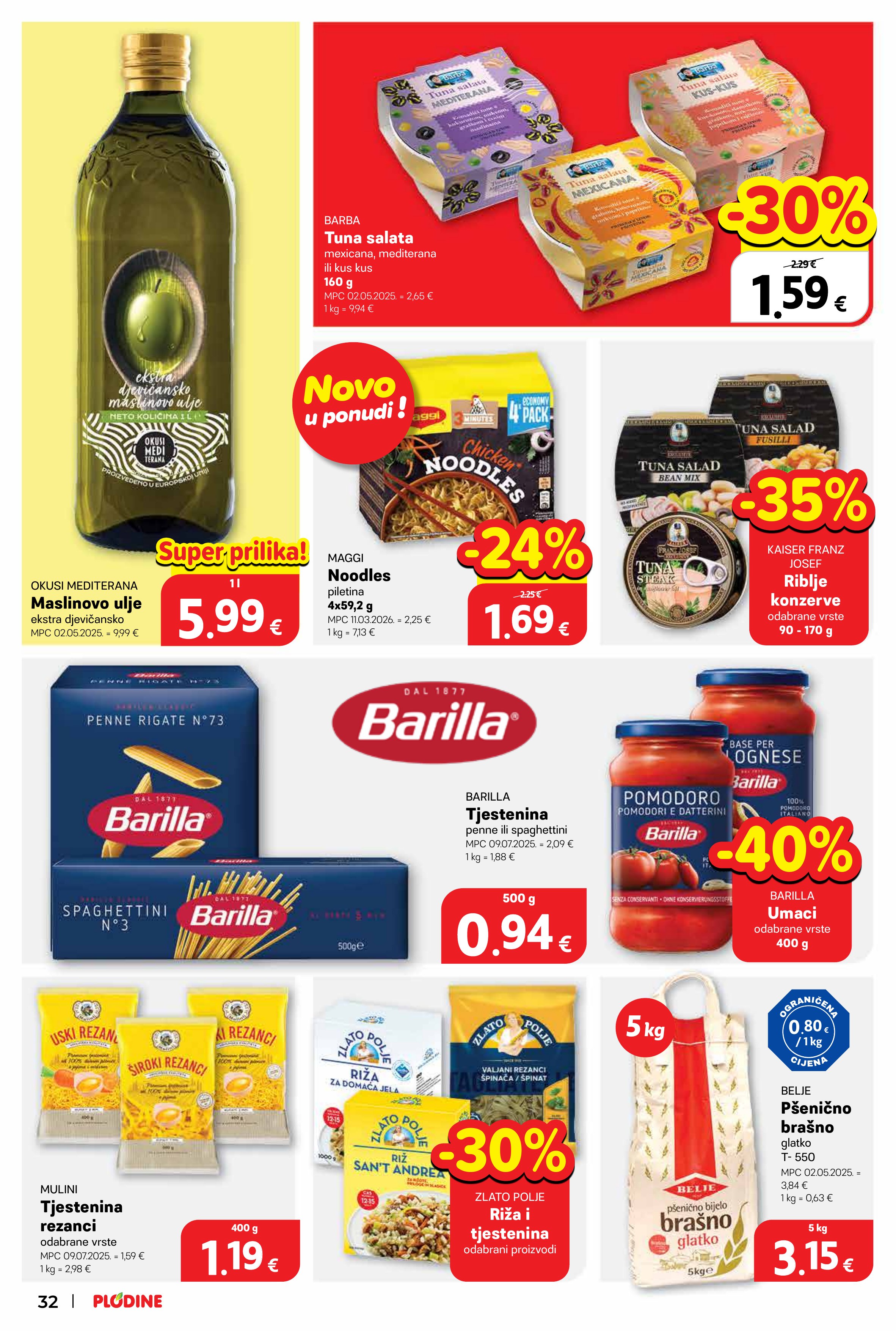 Plodine katalog — stranica 32 (vrijedi 22. 04. 2026.–28. 04. 2026.)