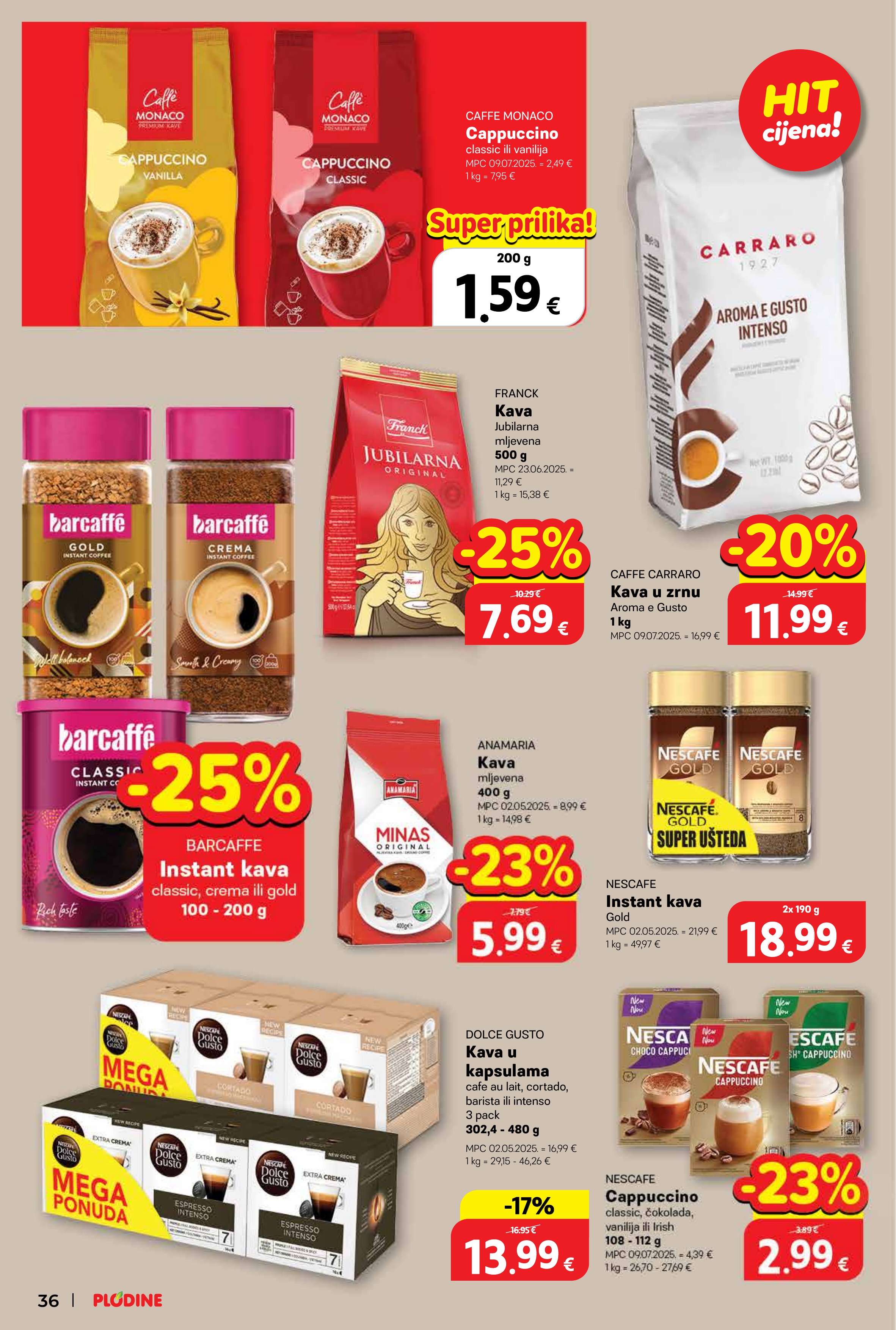 Plodine katalog — stranica 36 (vrijedi 22. 04. 2026.–28. 04. 2026.)