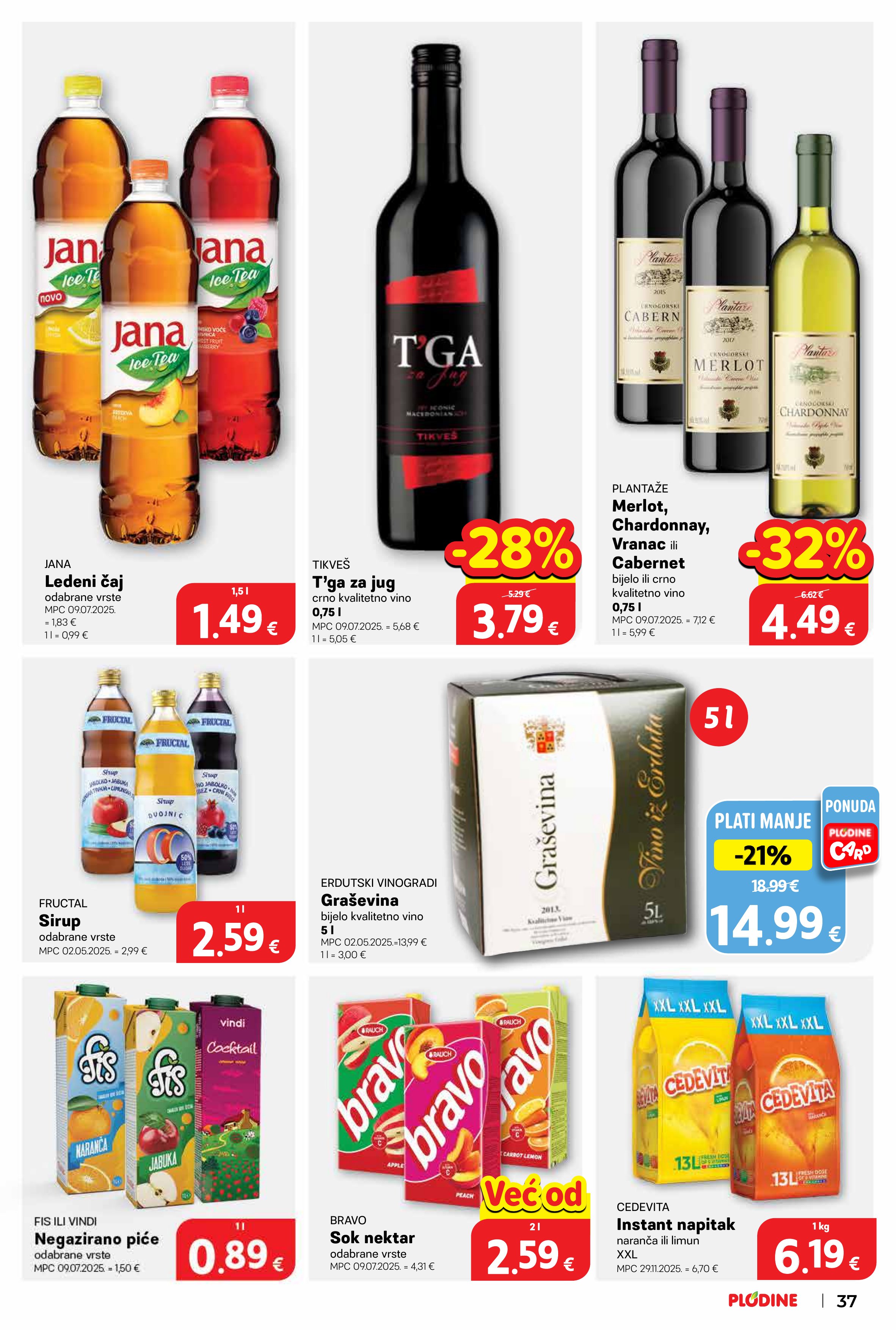 Plodine katalog — stranica 37 (vrijedi 22. 04. 2026.–28. 04. 2026.)