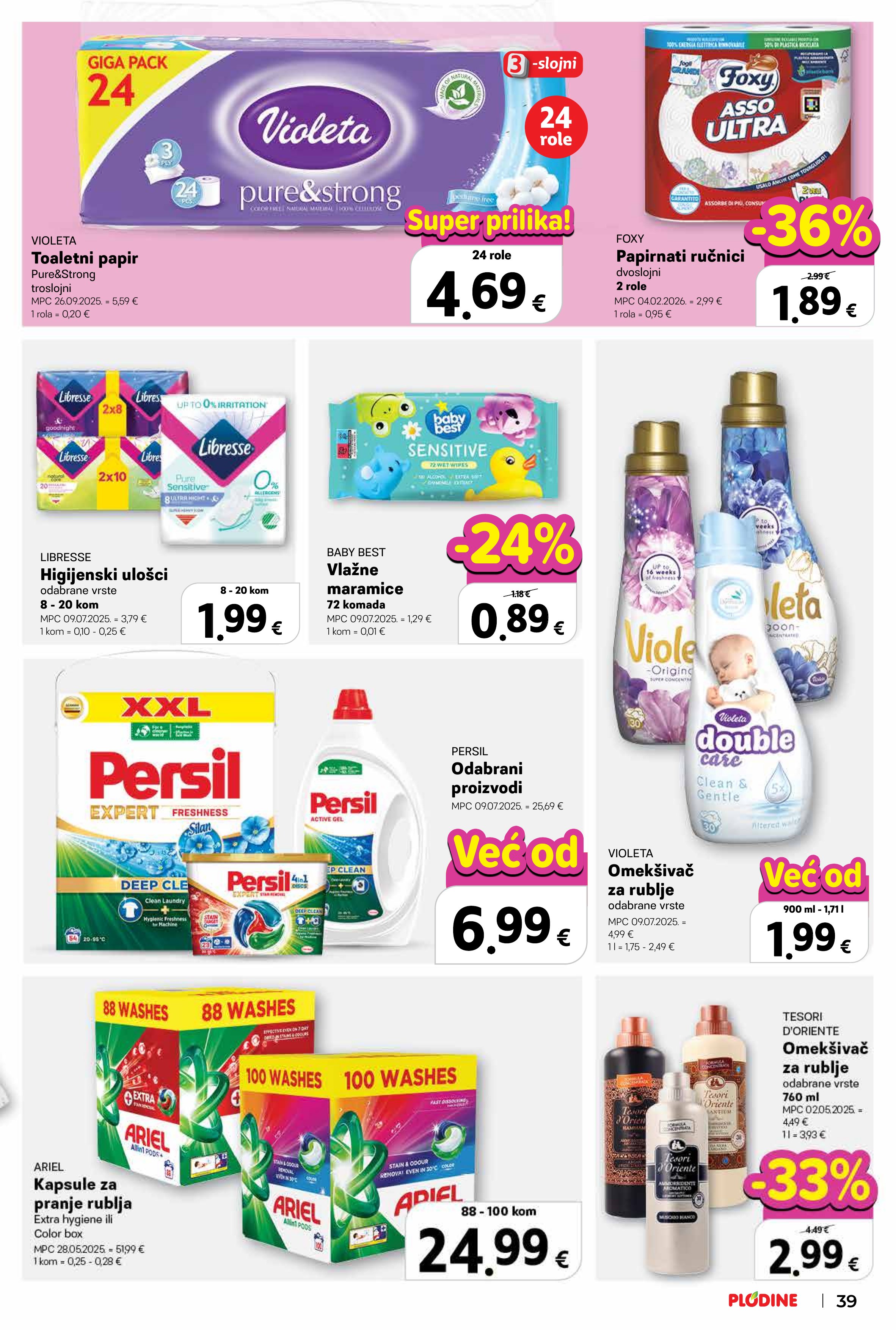 Plodine katalog — stranica 39 (vrijedi 22. 04. 2026.–28. 04. 2026.)