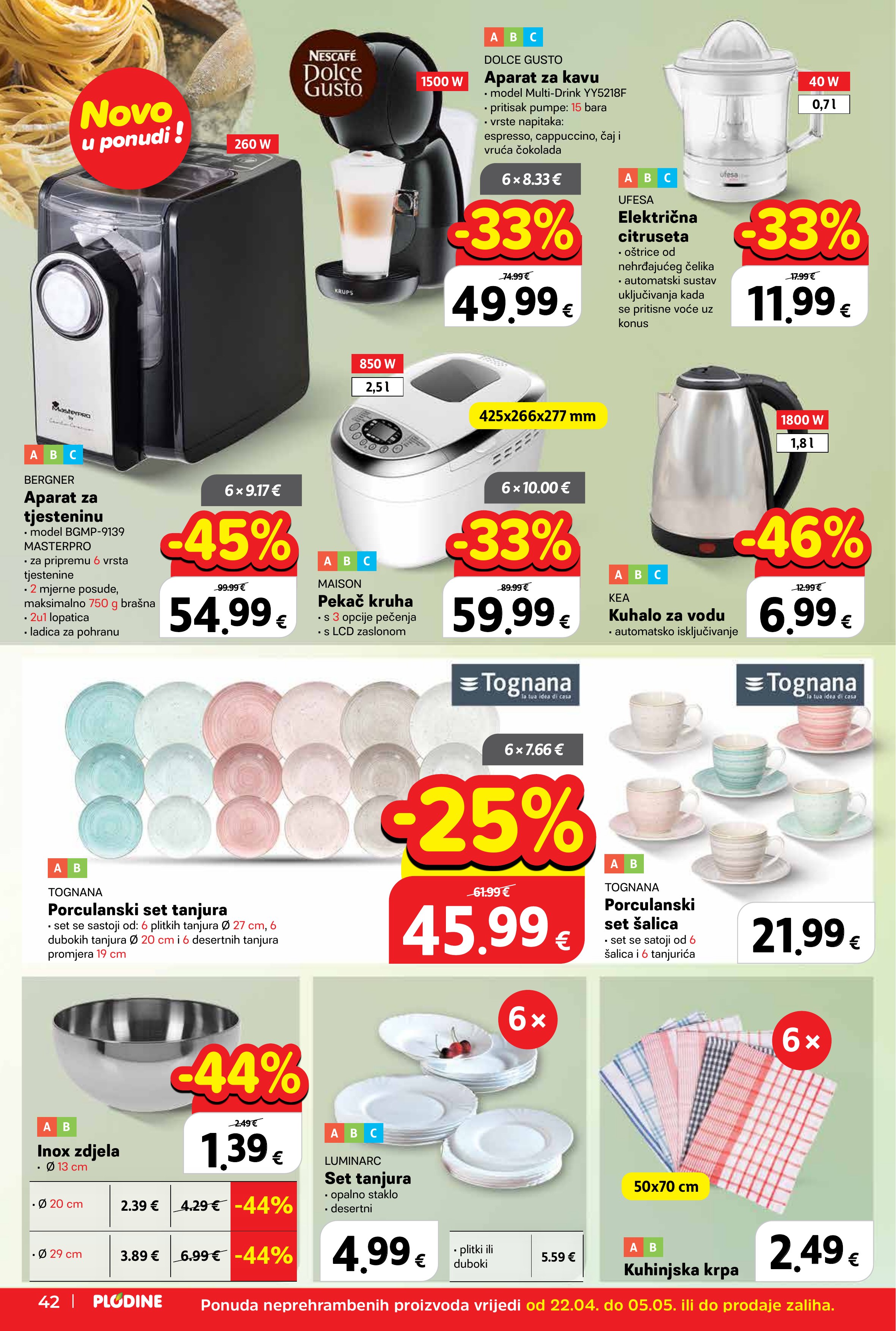 Plodine katalog — stranica 42 (vrijedi 22. 04. 2026.–28. 04. 2026.)