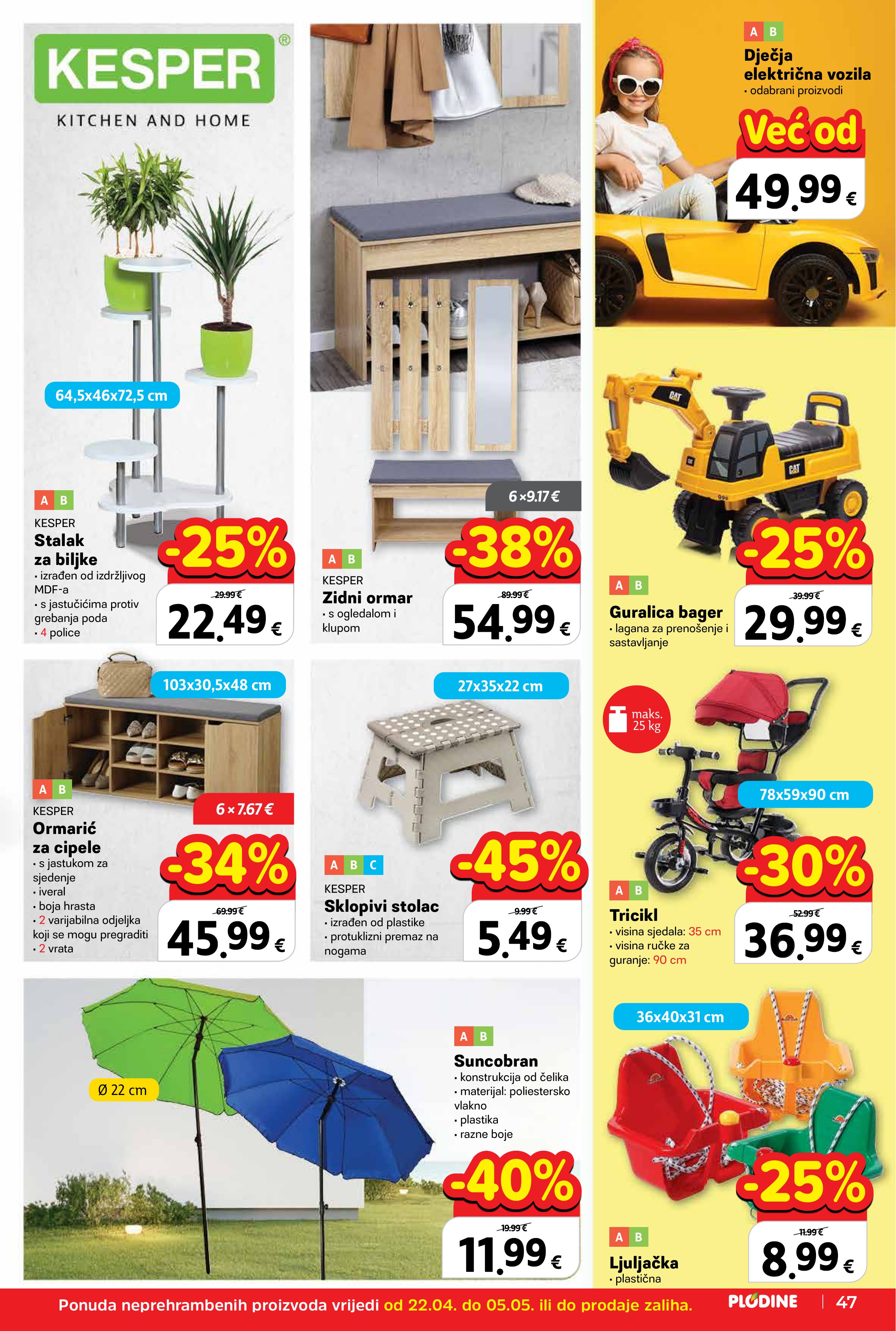Plodine katalog — stranica 47 (vrijedi 22. 04. 2026.–28. 04. 2026.)