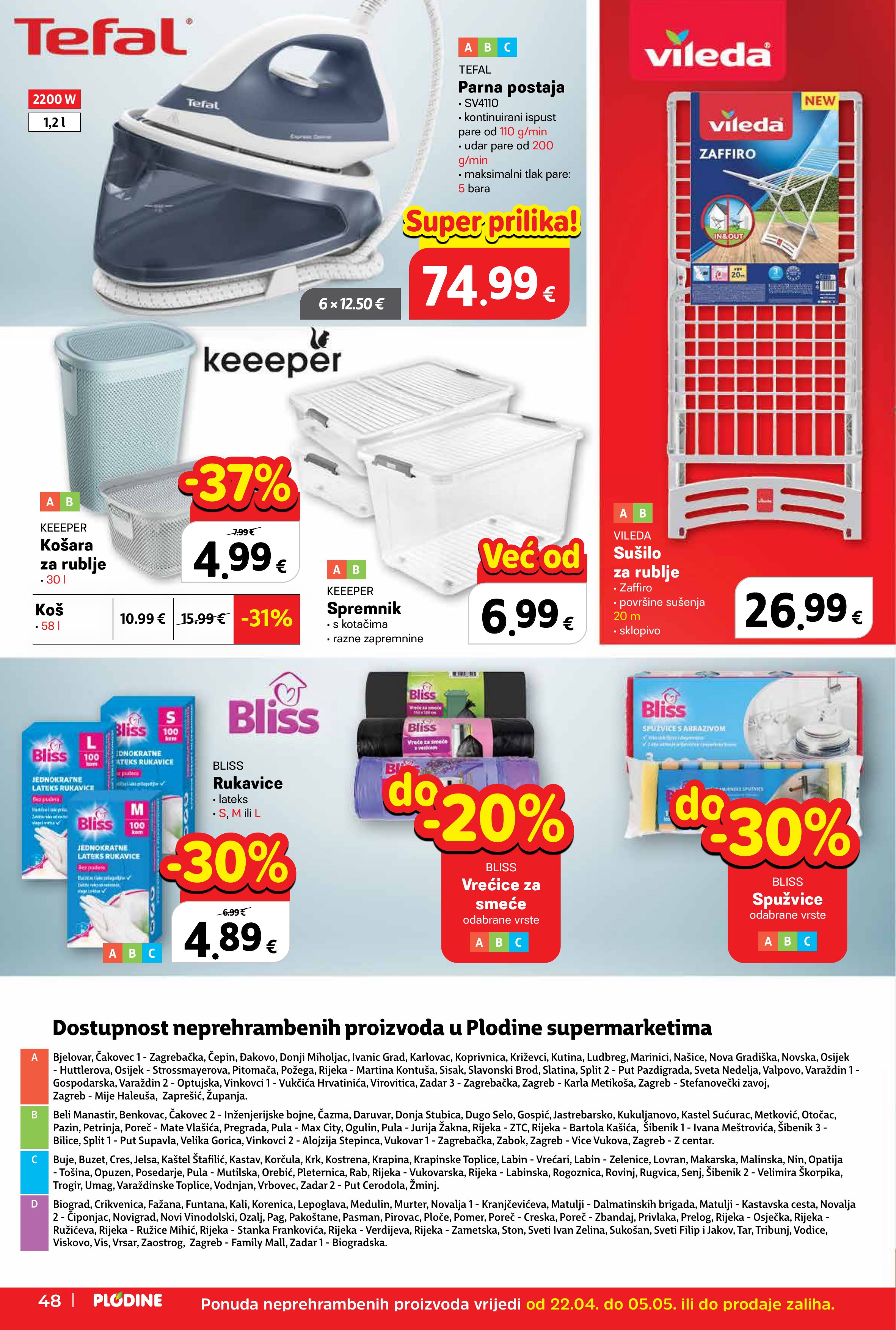 Plodine katalog — stranica 48 (vrijedi 22. 04. 2026.–28. 04. 2026.)