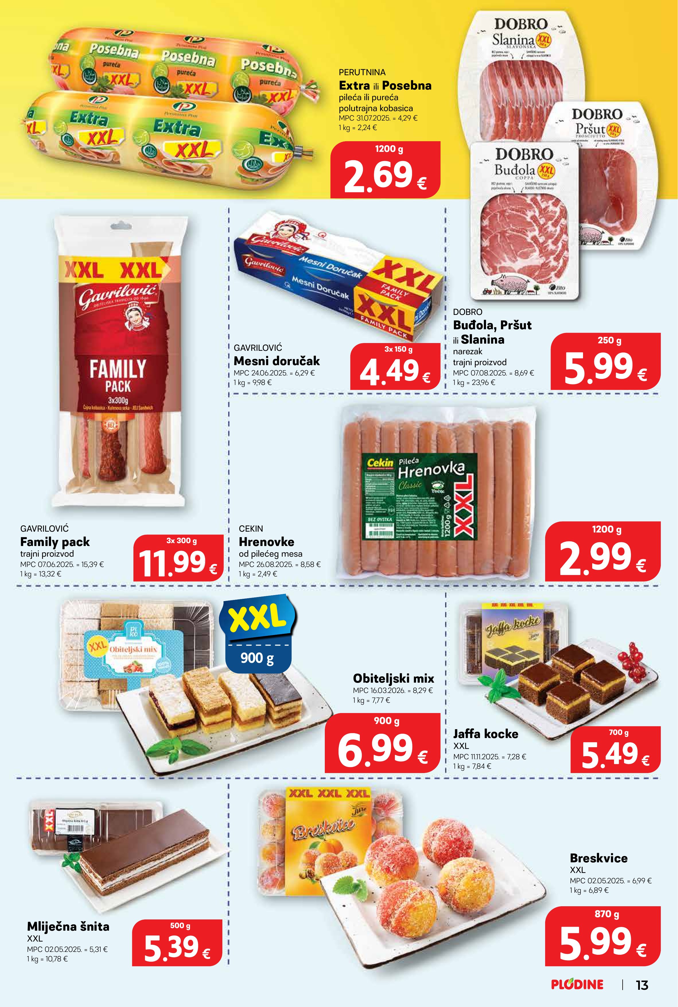 Plodine katalog — stranica 13 (vrijedi 29. 04. 2026.–05. 05. 2026.)