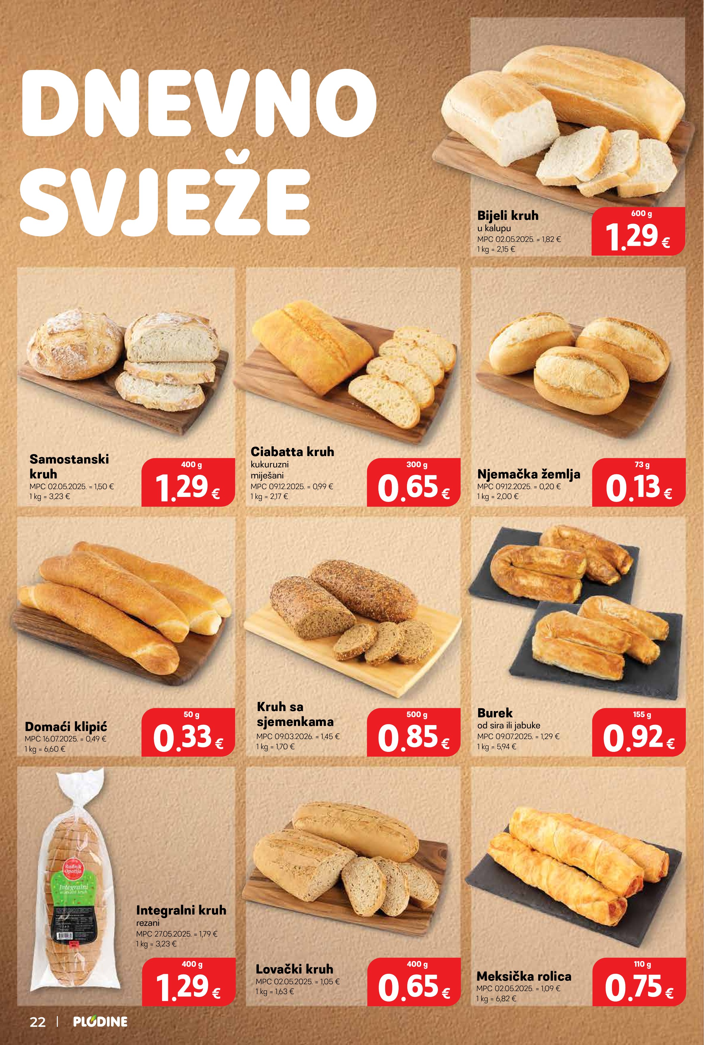 Plodine katalog — stranica 22 (vrijedi 29. 04. 2026.–05. 05. 2026.)