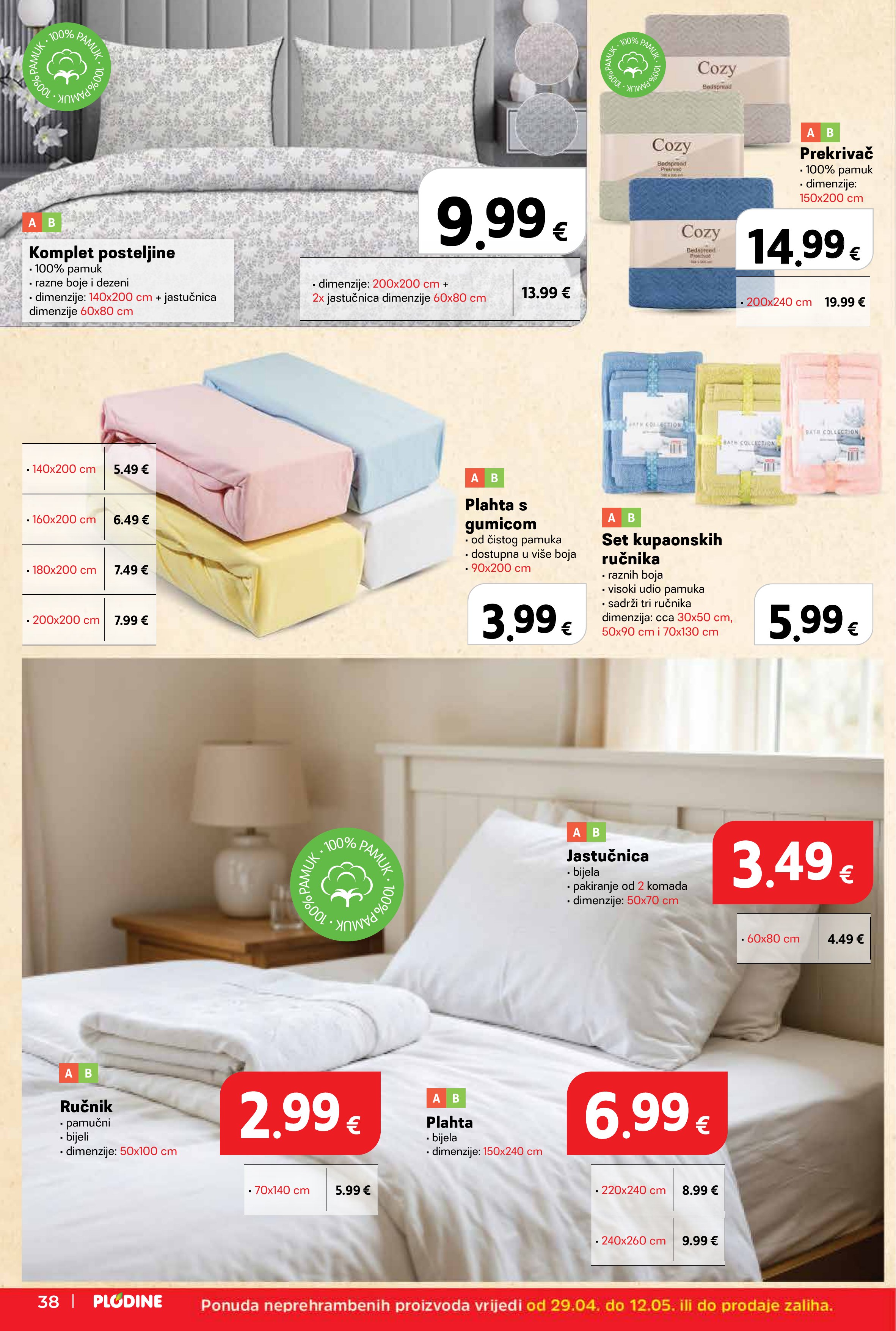 Plodine katalog — stranica 38 (vrijedi 29. 04. 2026.–05. 05. 2026.)
