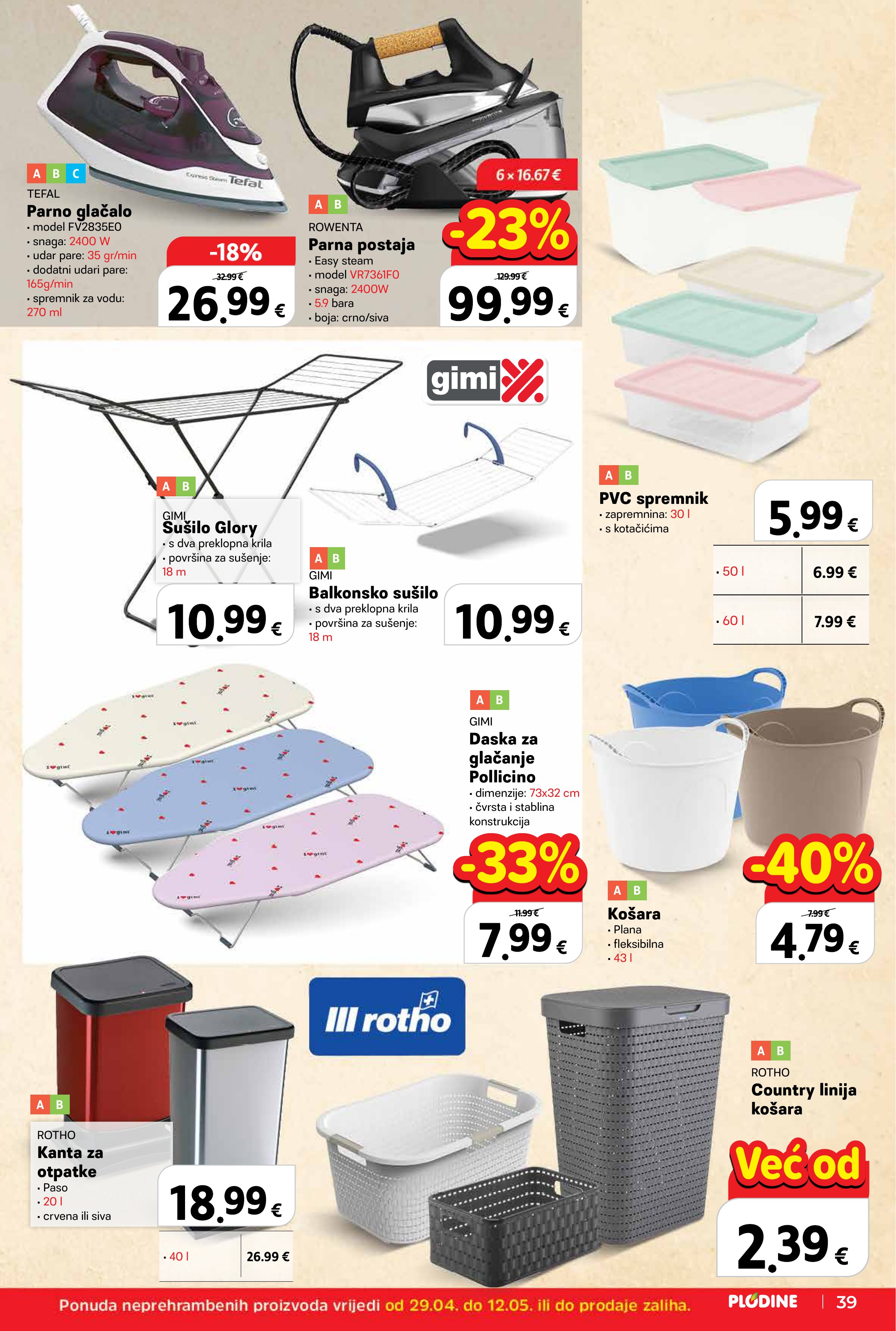 Plodine katalog — stranica 39 (vrijedi 29. 04. 2026.–05. 05. 2026.)