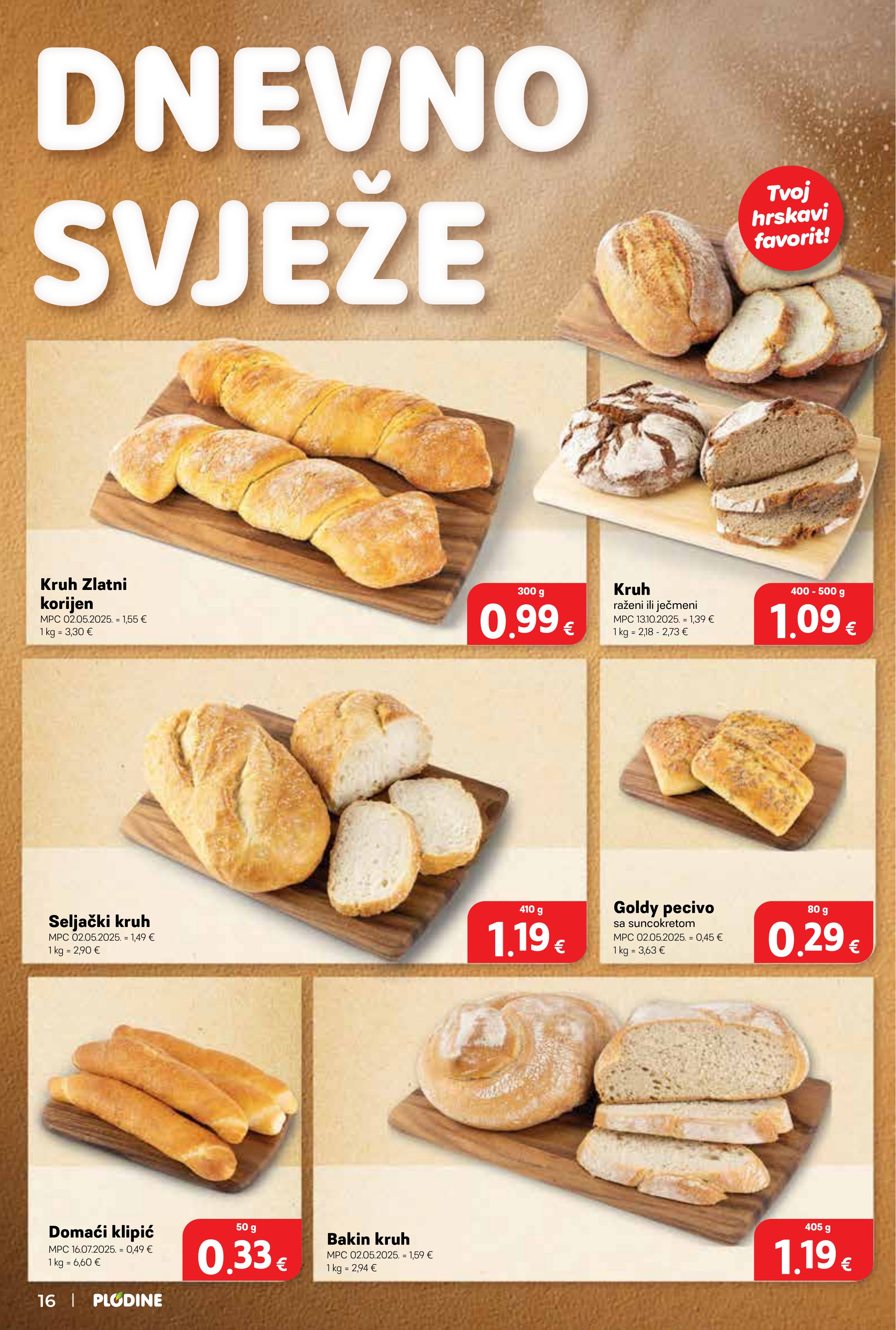 Plodine katalog — stranica 16 (vrijedi 06. 05. 2026.–12. 05. 2026.)