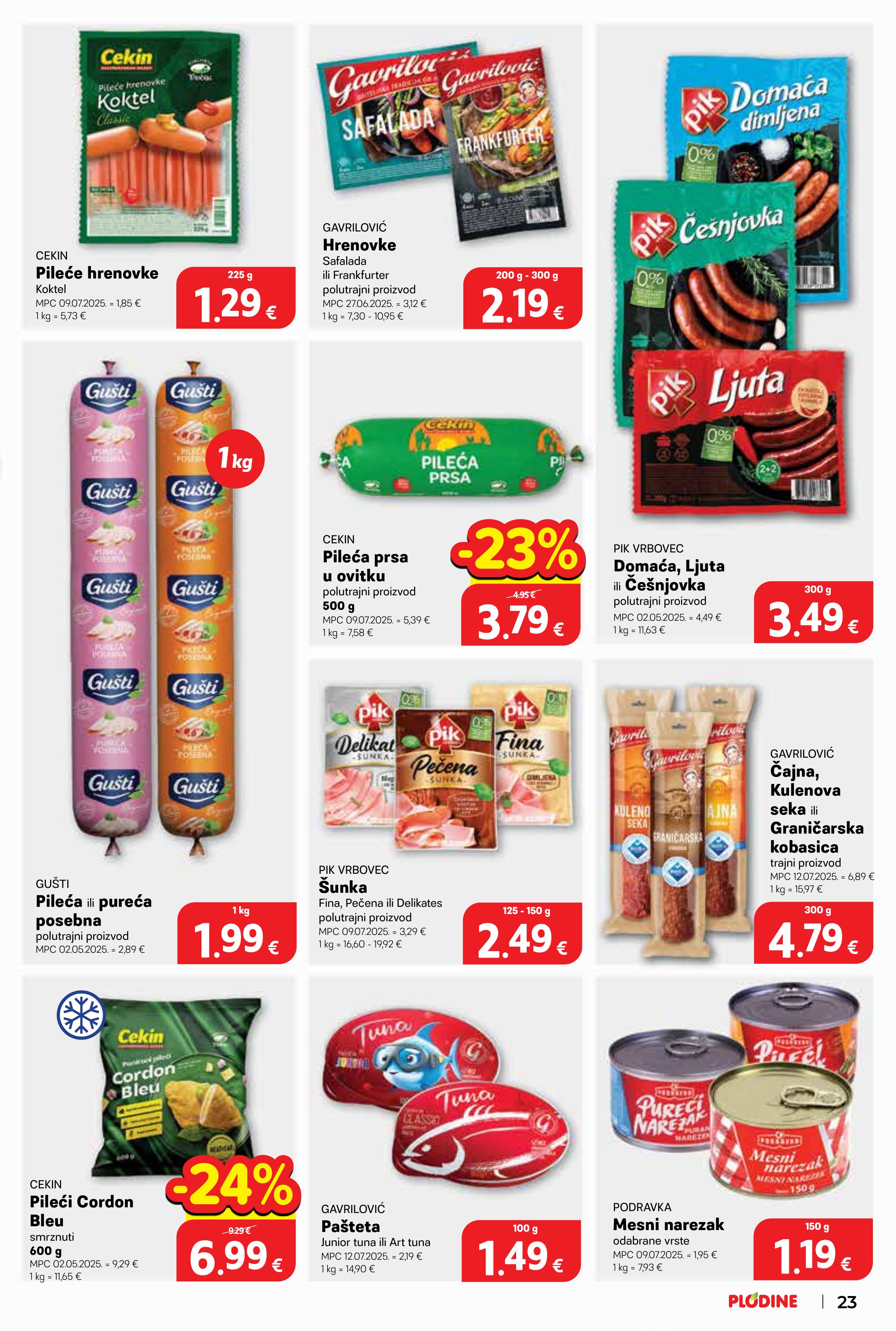 Plodine katalog — stranica 23 (vrijedi 06. 05. 2026.–12. 05. 2026.)