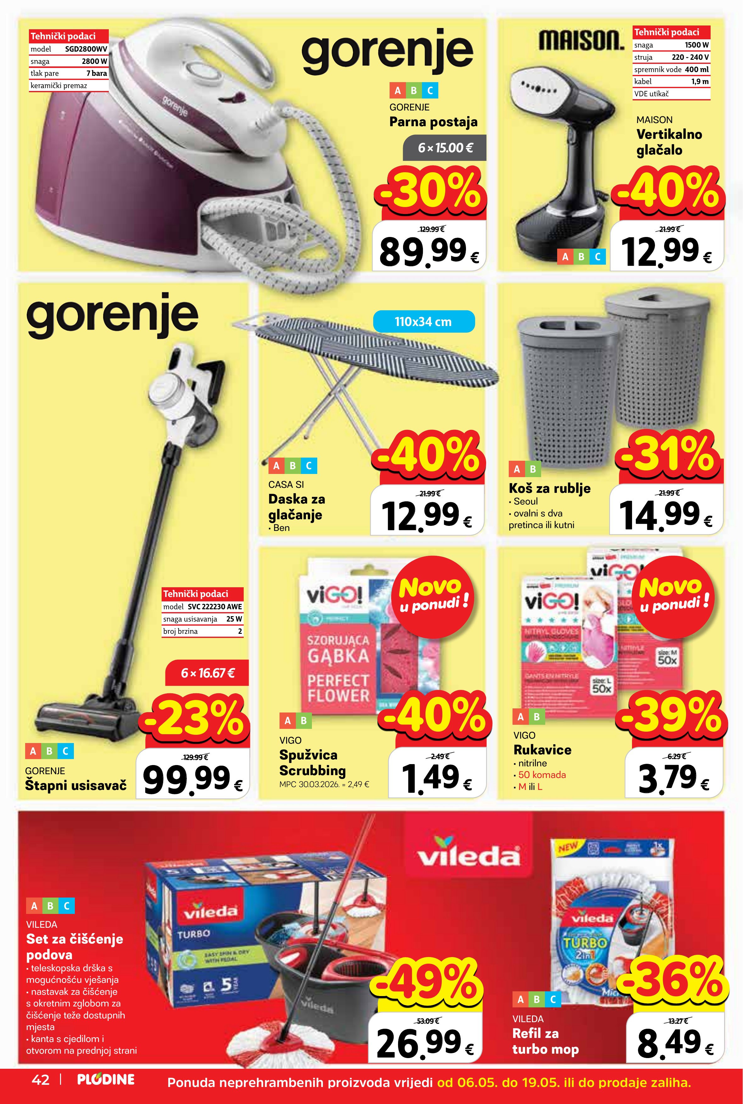 Plodine katalog — stranica 42 (vrijedi 06. 05. 2026.–12. 05. 2026.)