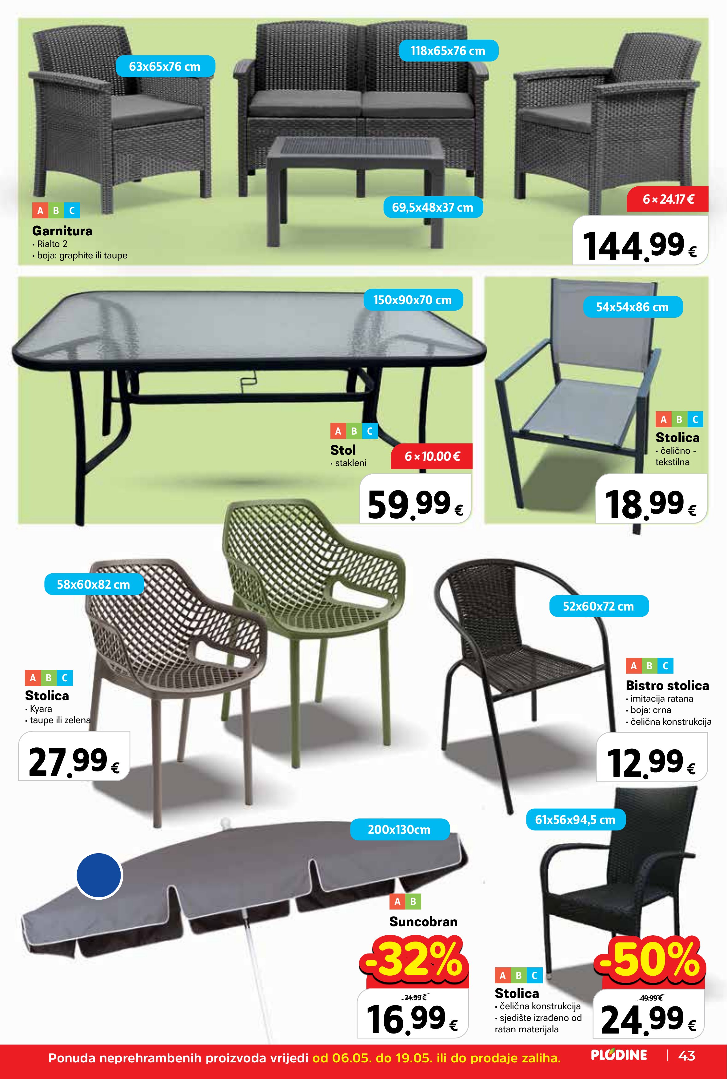 Plodine katalog — stranica 43 (vrijedi 06. 05. 2026.–12. 05. 2026.)