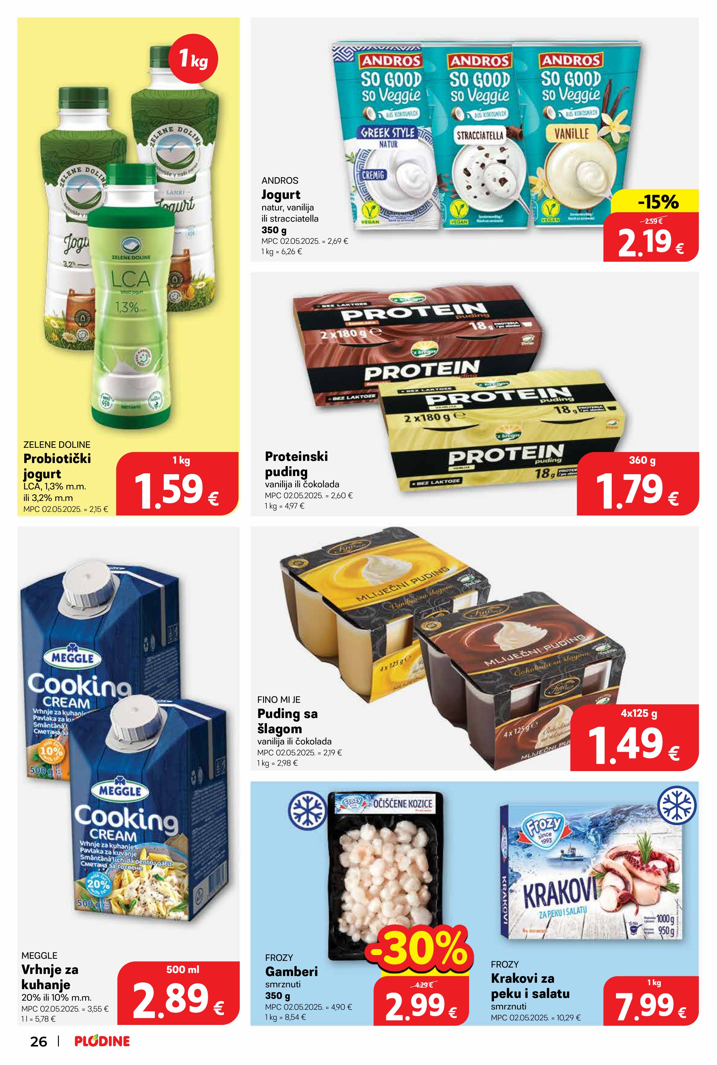 Plodine katalog — stranica 28 (vrijedi 20. 05. 2026.–26. 05. 2026.)
