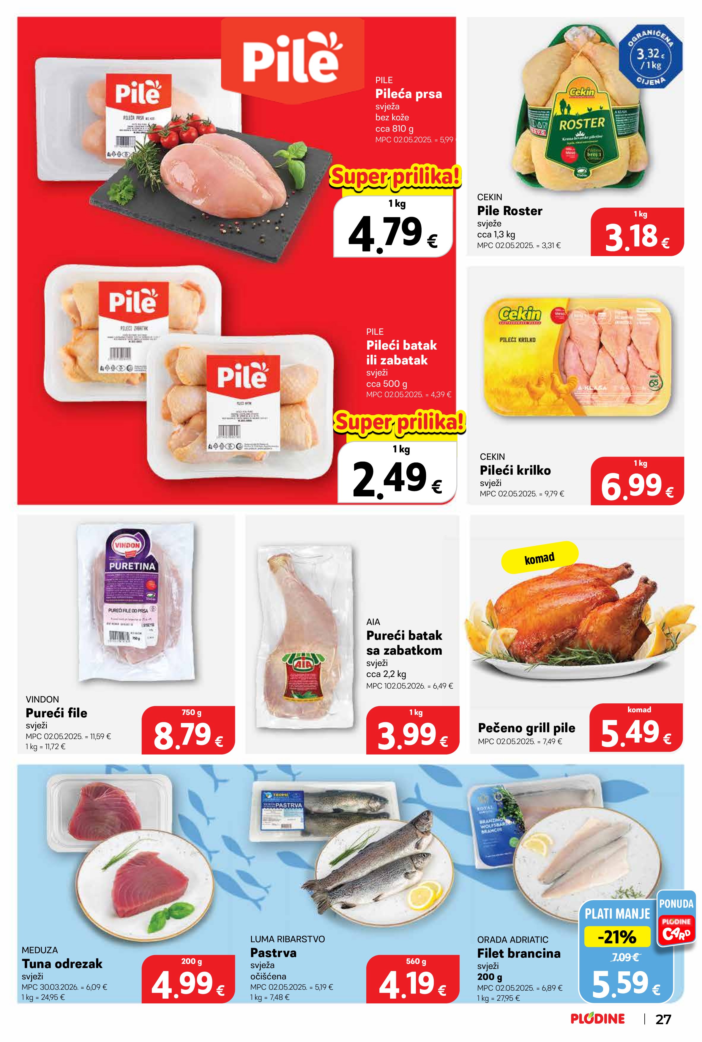 Plodine katalog — stranica 29 (vrijedi 20. 05. 2026.–26. 05. 2026.)