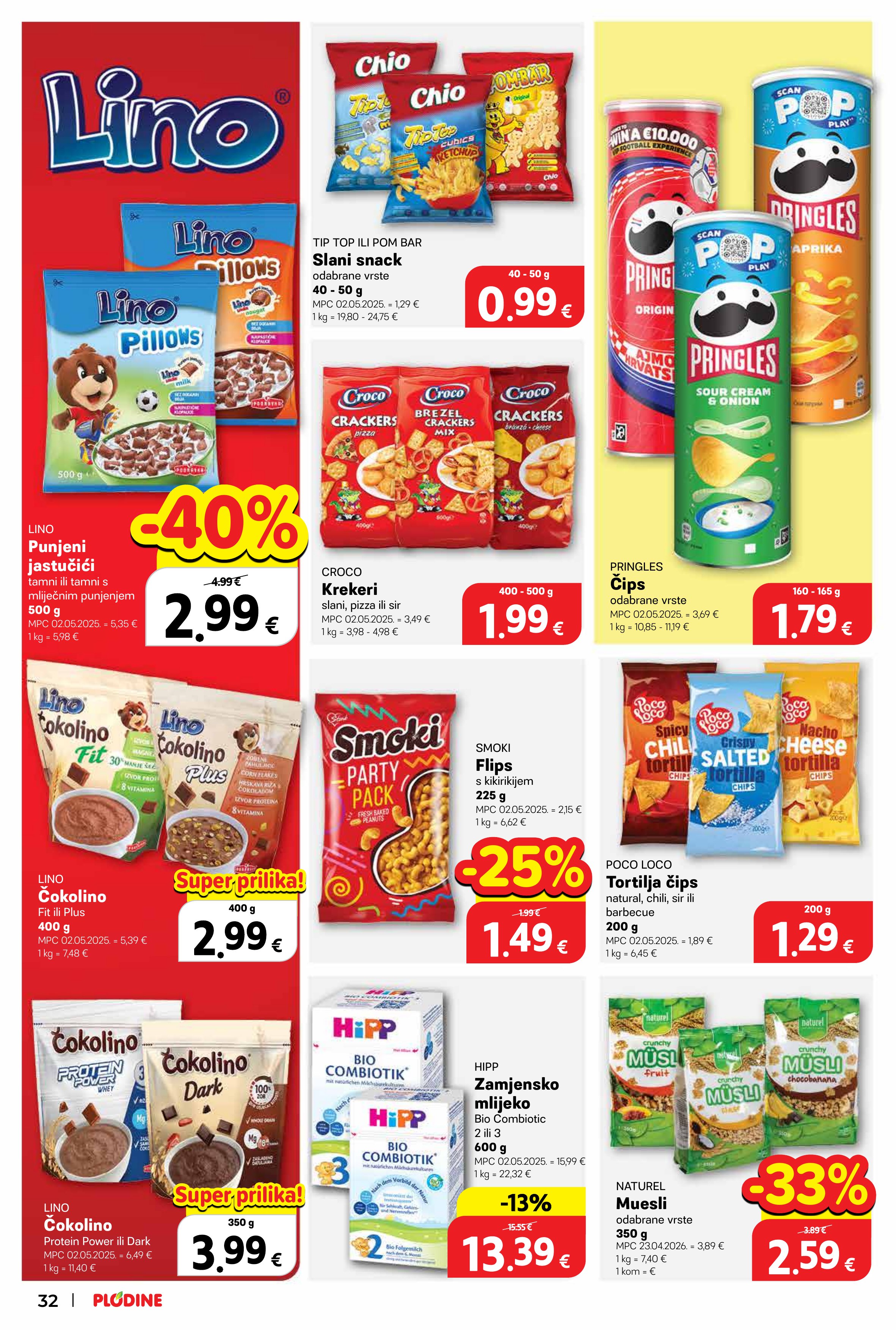 Plodine katalog — stranica 34 (vrijedi 20. 05. 2026.–26. 05. 2026.)