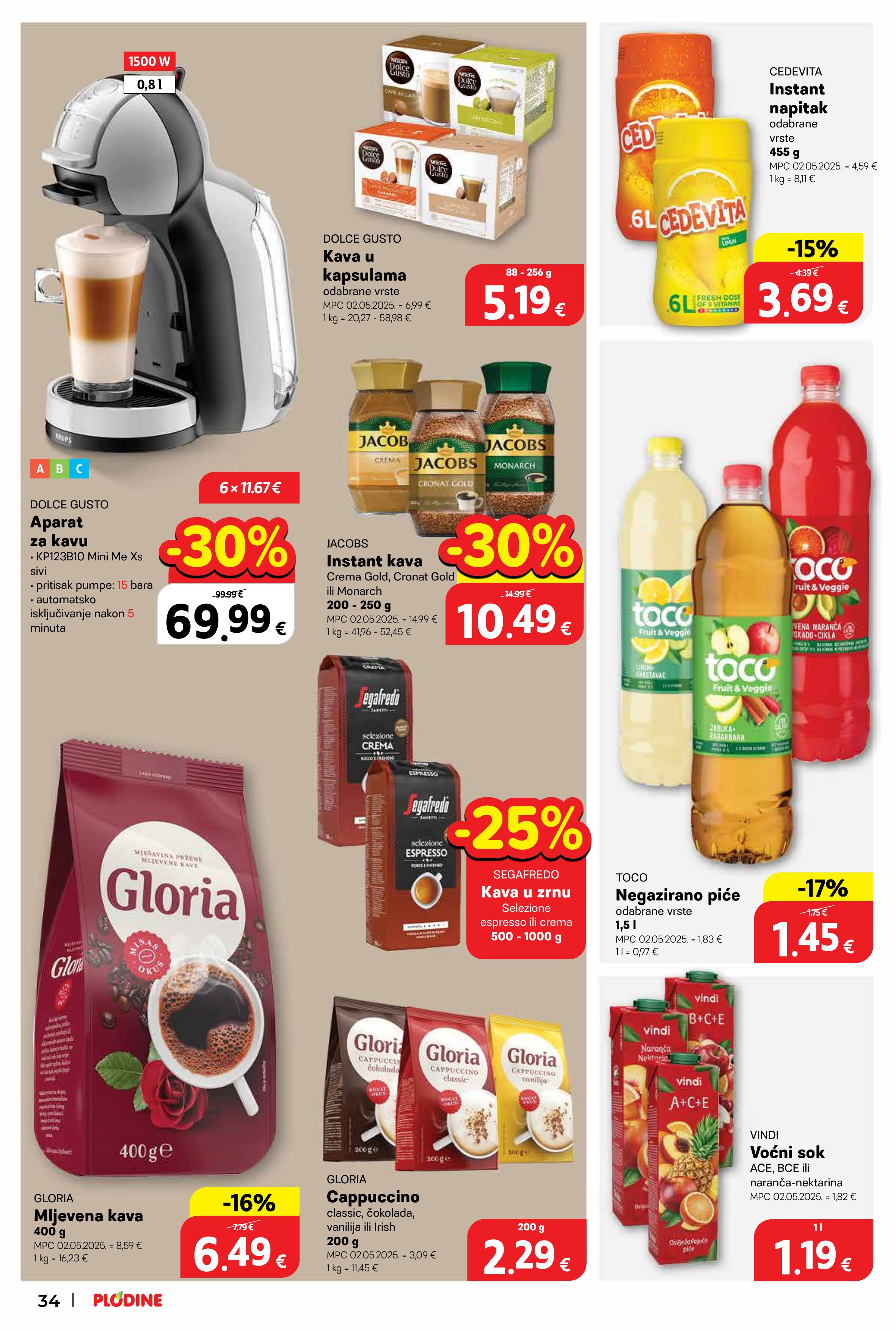 Plodine katalog — stranica 36 (vrijedi 20. 05. 2026.–26. 05. 2026.)