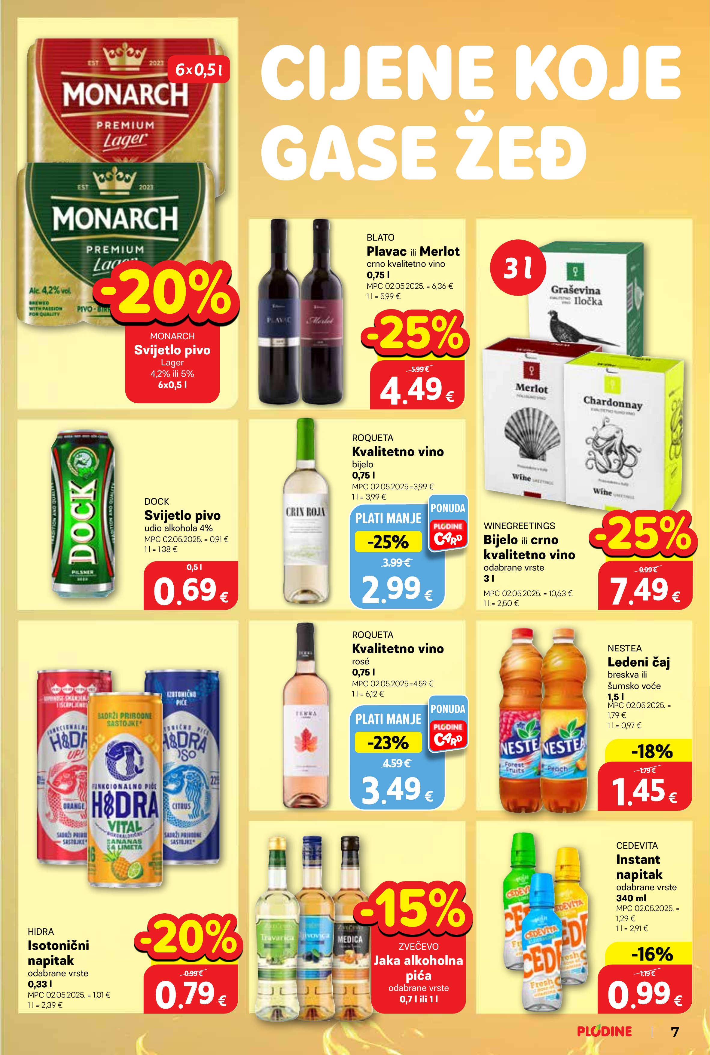 Plodine katalog — stranica 9 (vrijedi 20. 05. 2026.–26. 05. 2026.)