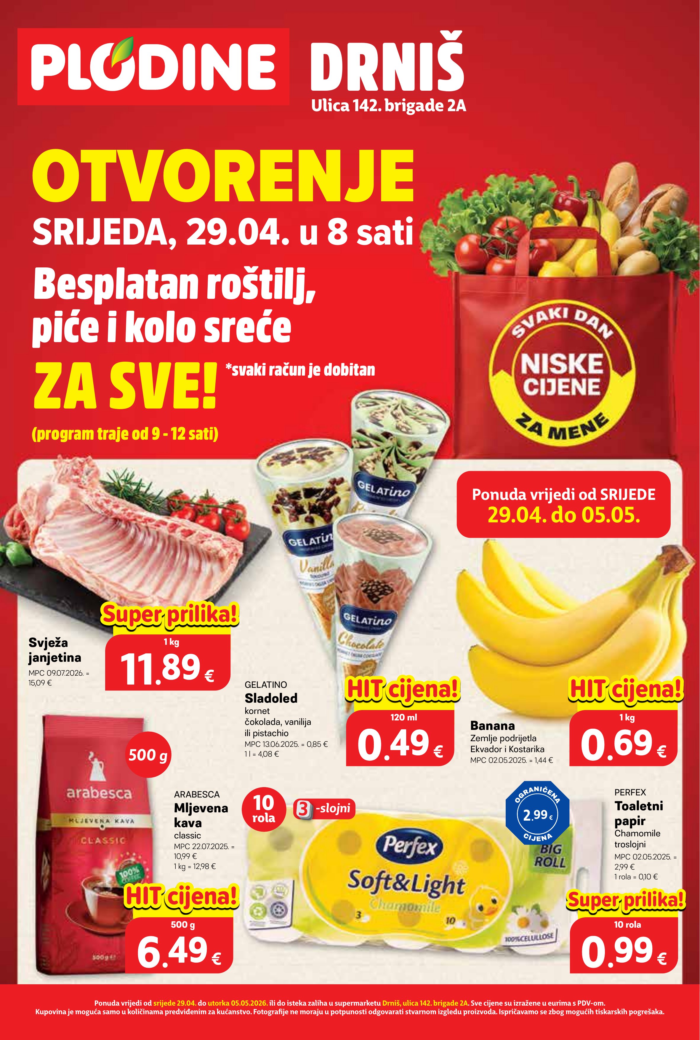 Plodine katalog — stranica 1 (vrijedi 29. 04. 2026.–05. 05. 2026.)