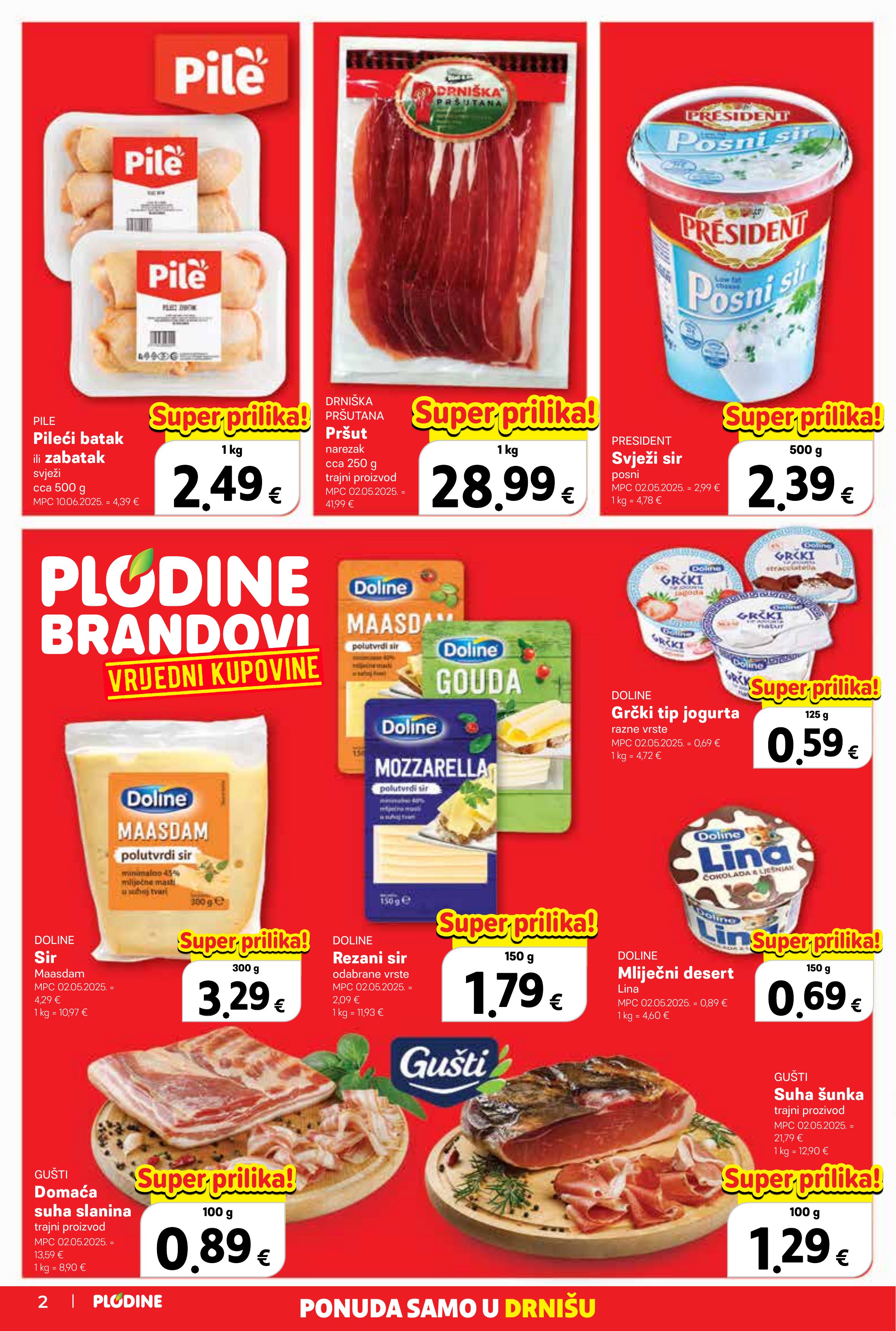 Plodine katalog — stranica 2 (vrijedi 29. 04. 2026.–05. 05. 2026.)