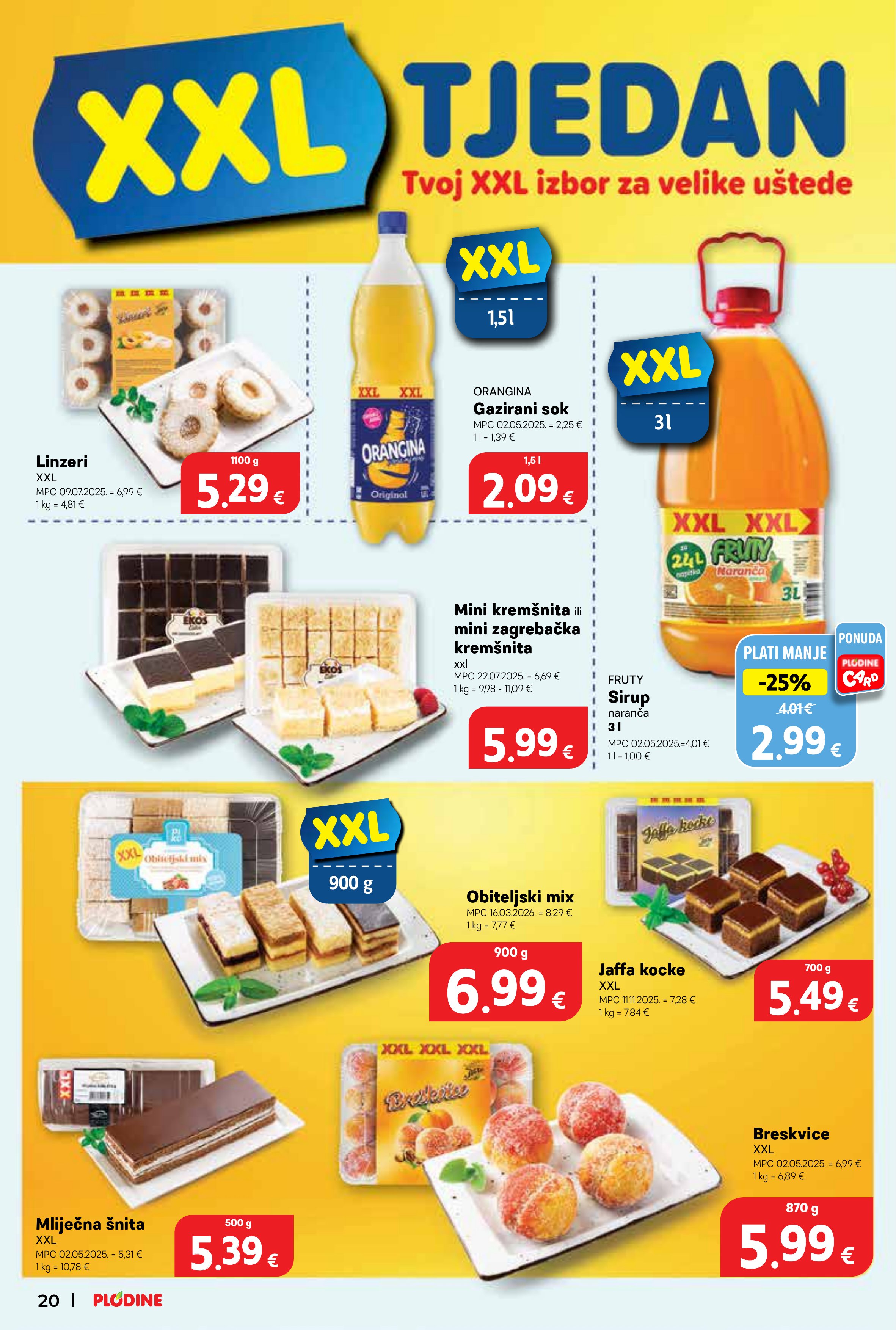 Plodine katalog — stranica 20 (vrijedi 29. 04. 2026.–05. 05. 2026.)
