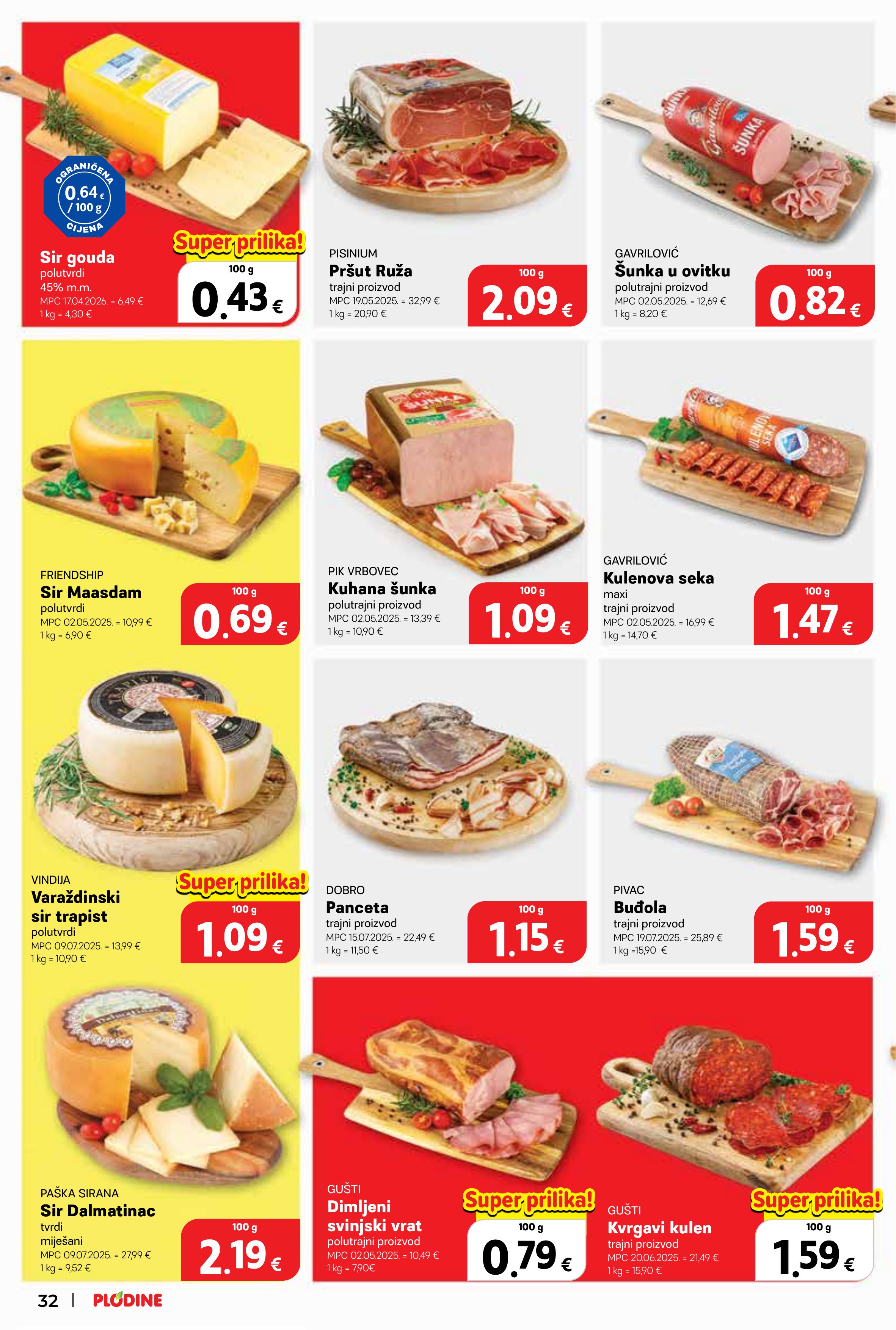 Plodine katalog — stranica 32 (vrijedi 29. 04. 2026.–05. 05. 2026.)