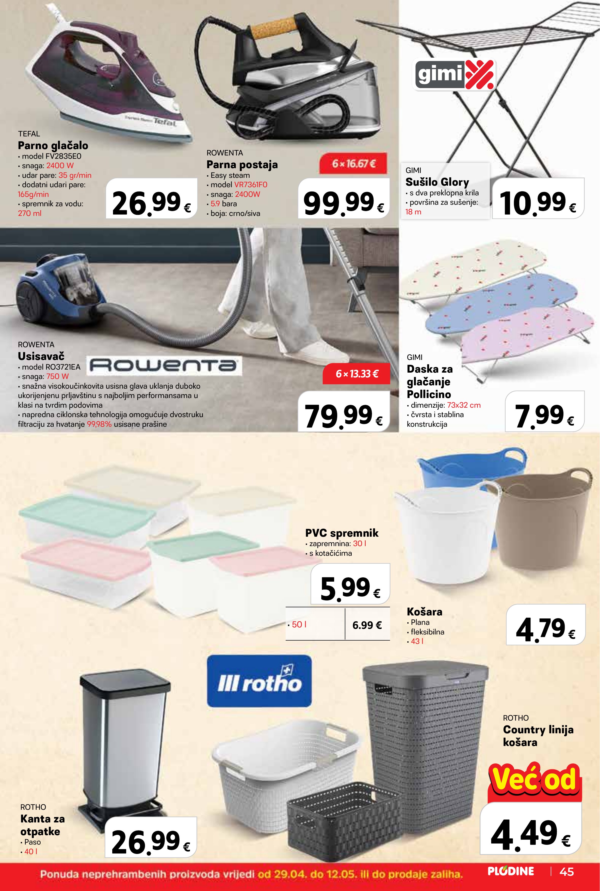 Plodine katalog — stranica 45 (vrijedi 29. 04. 2026.–05. 05. 2026.)
